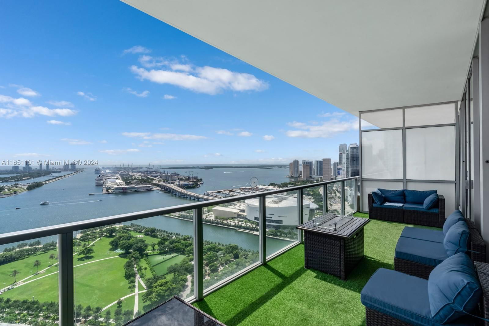 Real estate property located at 1100 Biscayne Blvd #4004, Miami-Dade, MARQUIS CONDO, Miami, FL