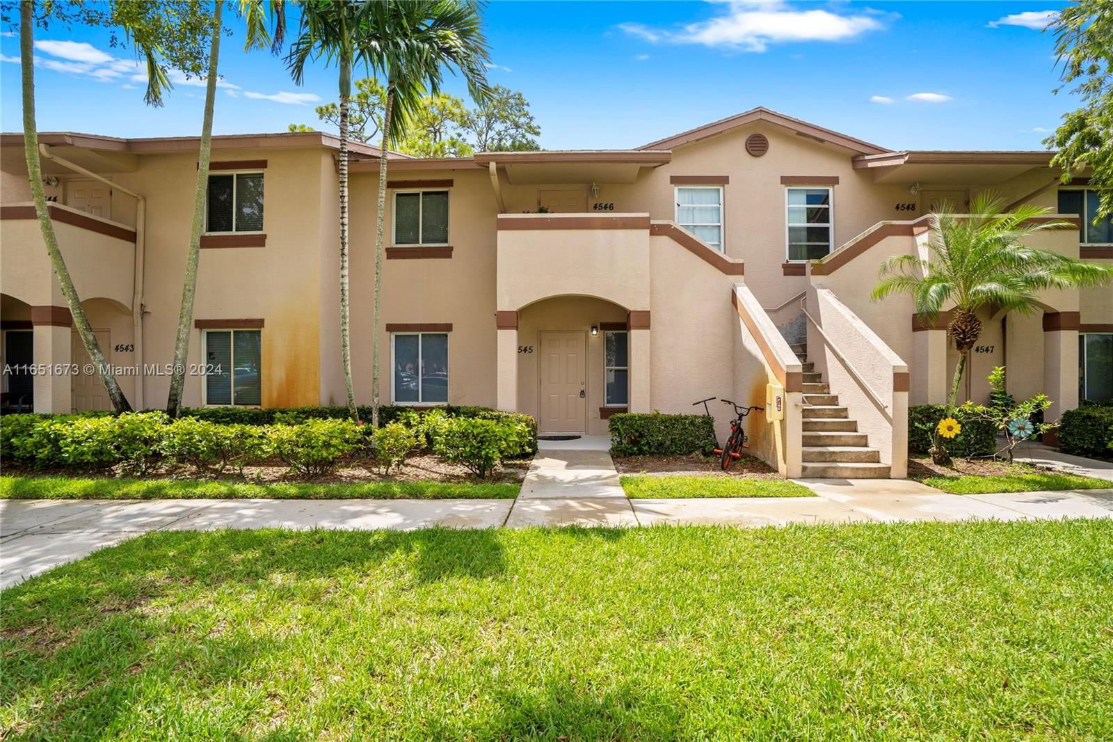 Real estate property located at 4545 Oak Terrace Dr #4545, Palm Beach, OAK TERRACE CONDO, Green Acres, FL