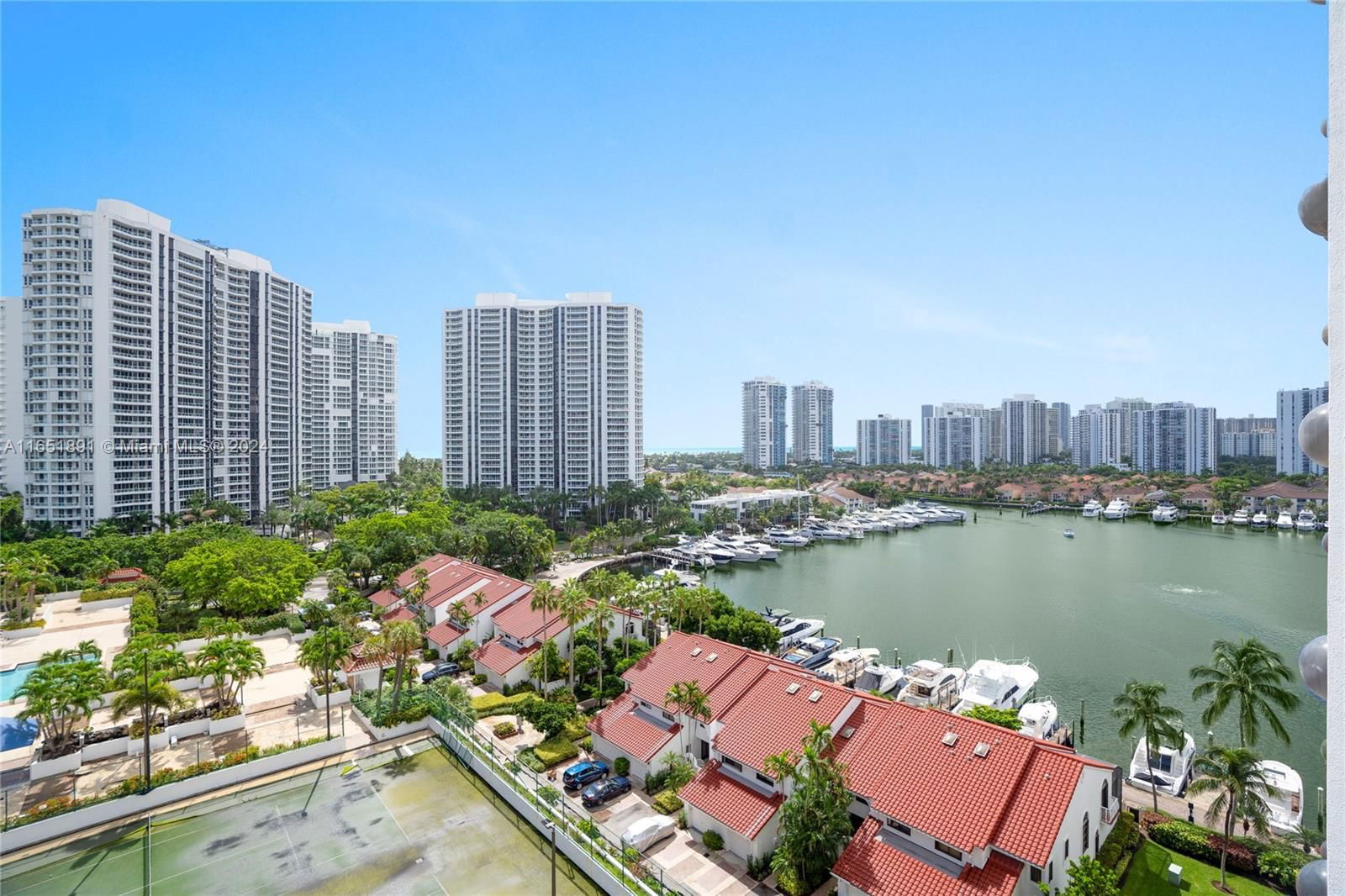 Real estate property located at 3610 YACHT CLUB DR #1105, Miami-dade, Portsview Tower 1, Aventura, FL