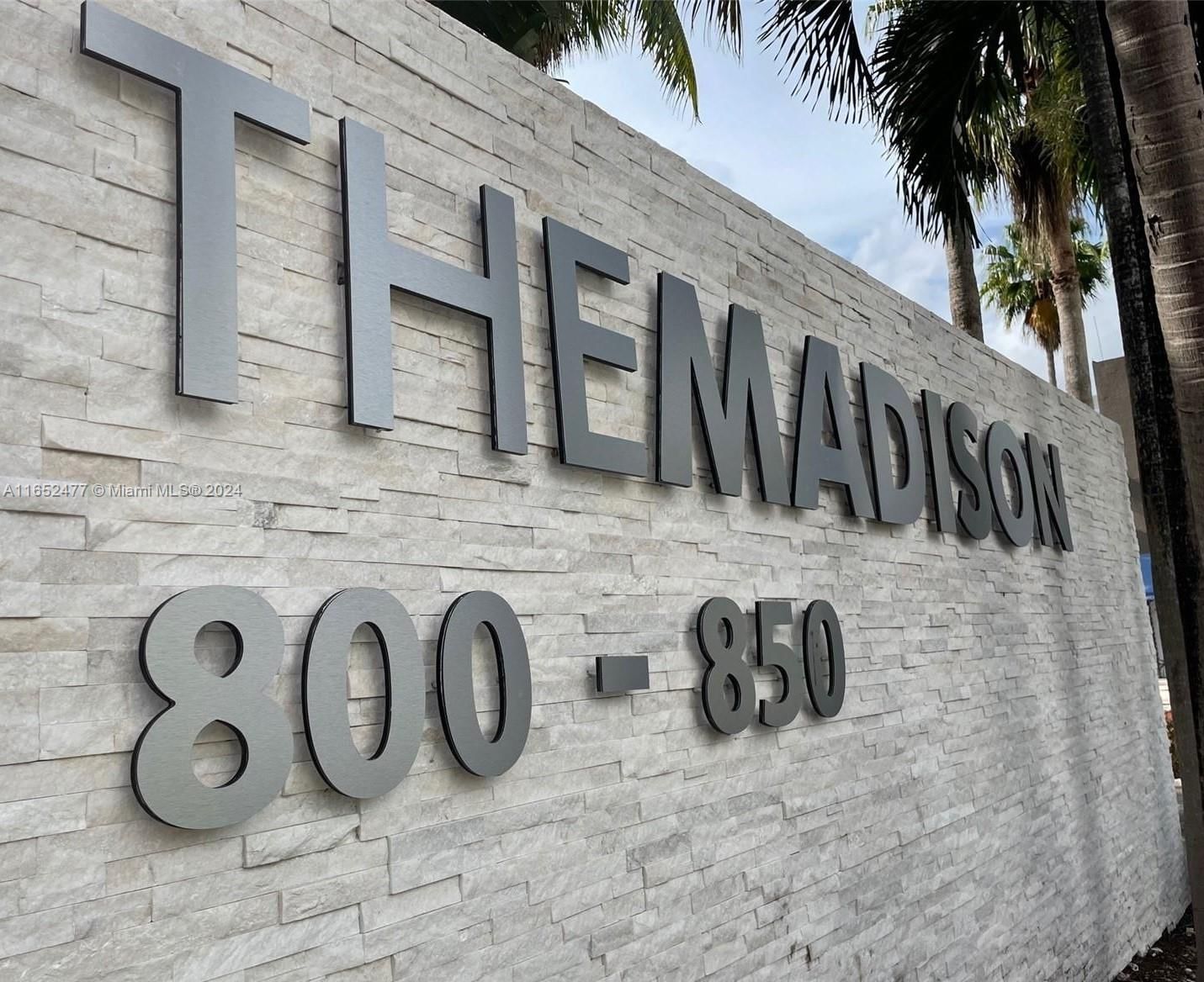 Real estate property located at 800 Miami Ave E-205, Miami-Dade, MADISON DOWNTOWN CONDO, Miami, FL