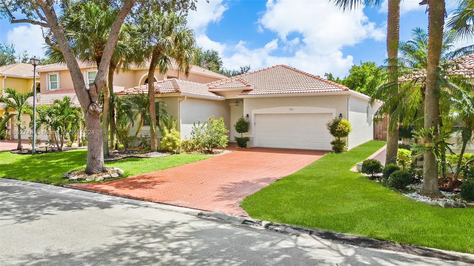 Real estate property located at 7862 62nd Ter, Broward, Parkland Place, Parkland, FL