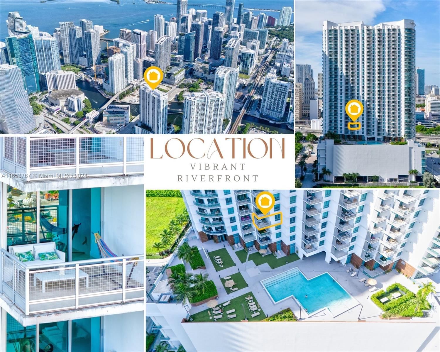 Real estate property located at 350 Miami Ave #1410, Miami-Dade, WIND CONDO, Miami, FL