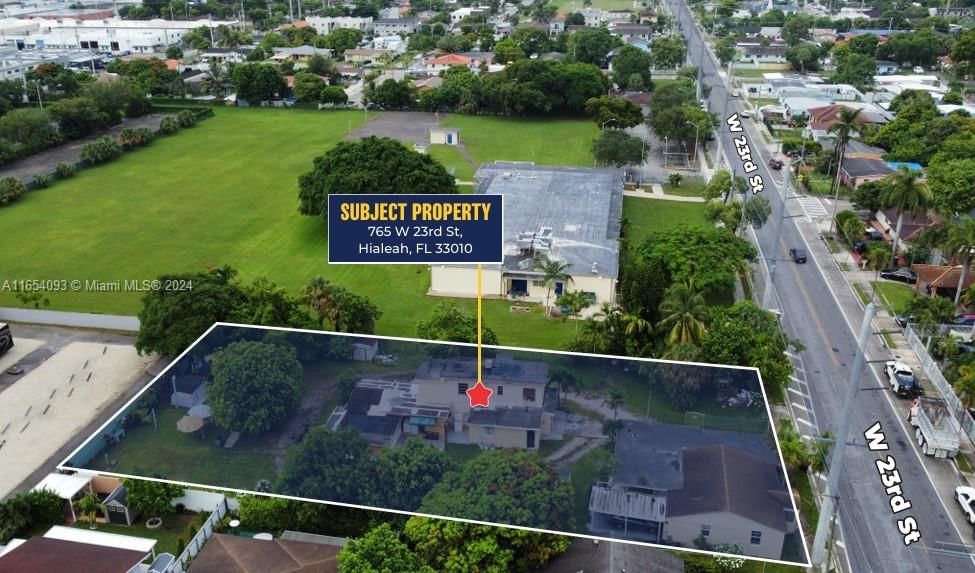 Real estate property located at 765 23rd St, Miami-Dade, SEMINOLA CITY SEC 2, Hialeah, FL