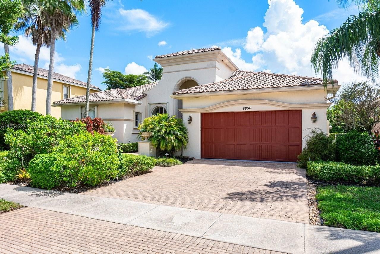 Real estate property located at 8890 Via Prestigio  W, Palm Beach, BUENA VIDA, Wellington, FL