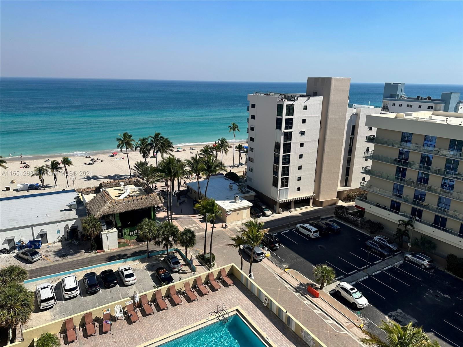 Real estate property located at 322 Buchanan St #1104, Broward, Crystal Tower Condo, Hollywood, FL