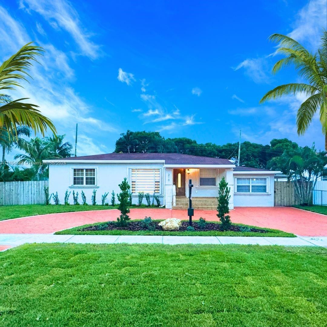 Real estate property located at 210 61st St, Miami-Dade, PALM SPRINGS 1ST ADDN, Hialeah, FL