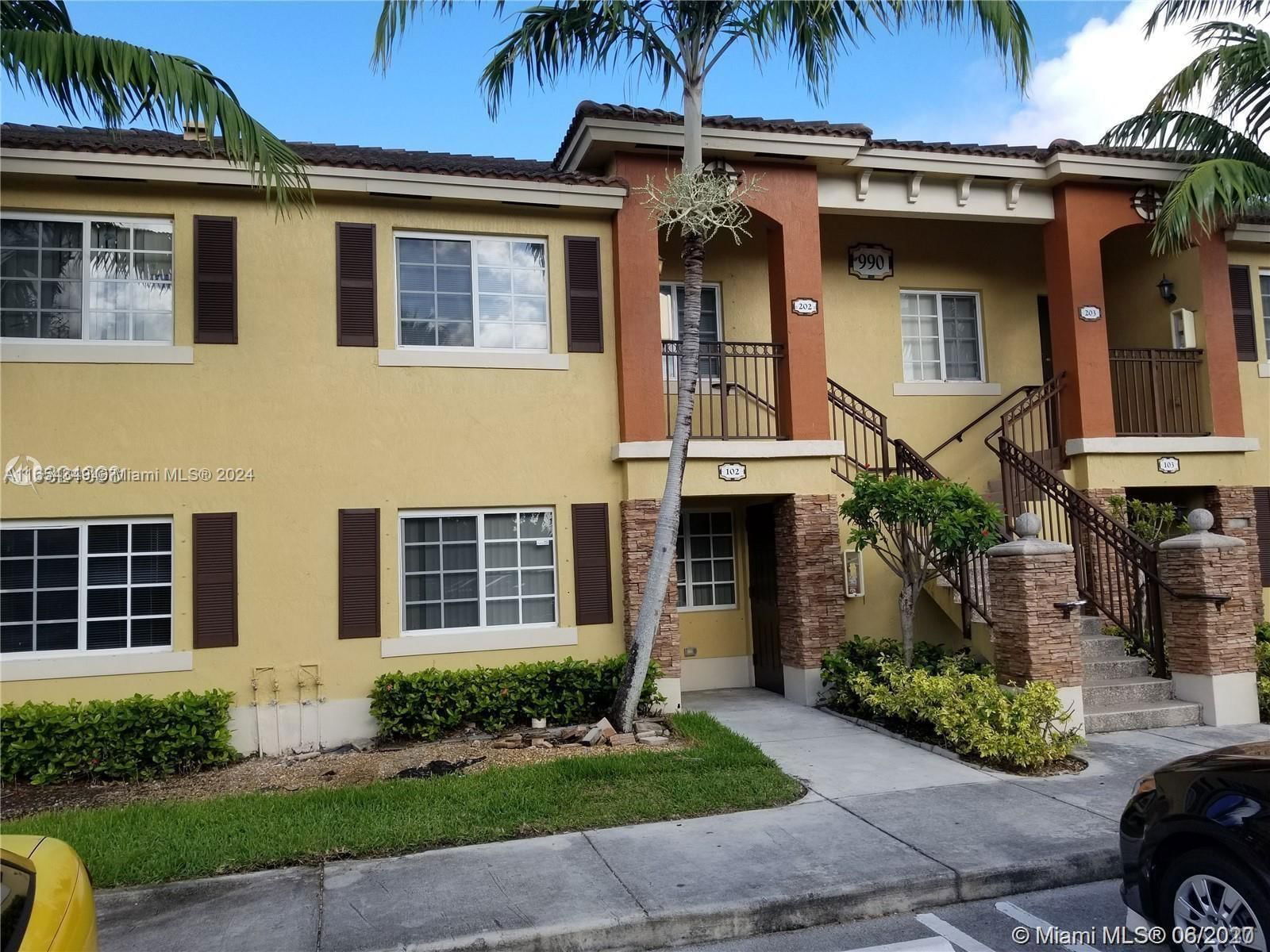 Real estate property located at 990 33rd Ter #102, Miami-Dade, Monterey, Homestead, FL