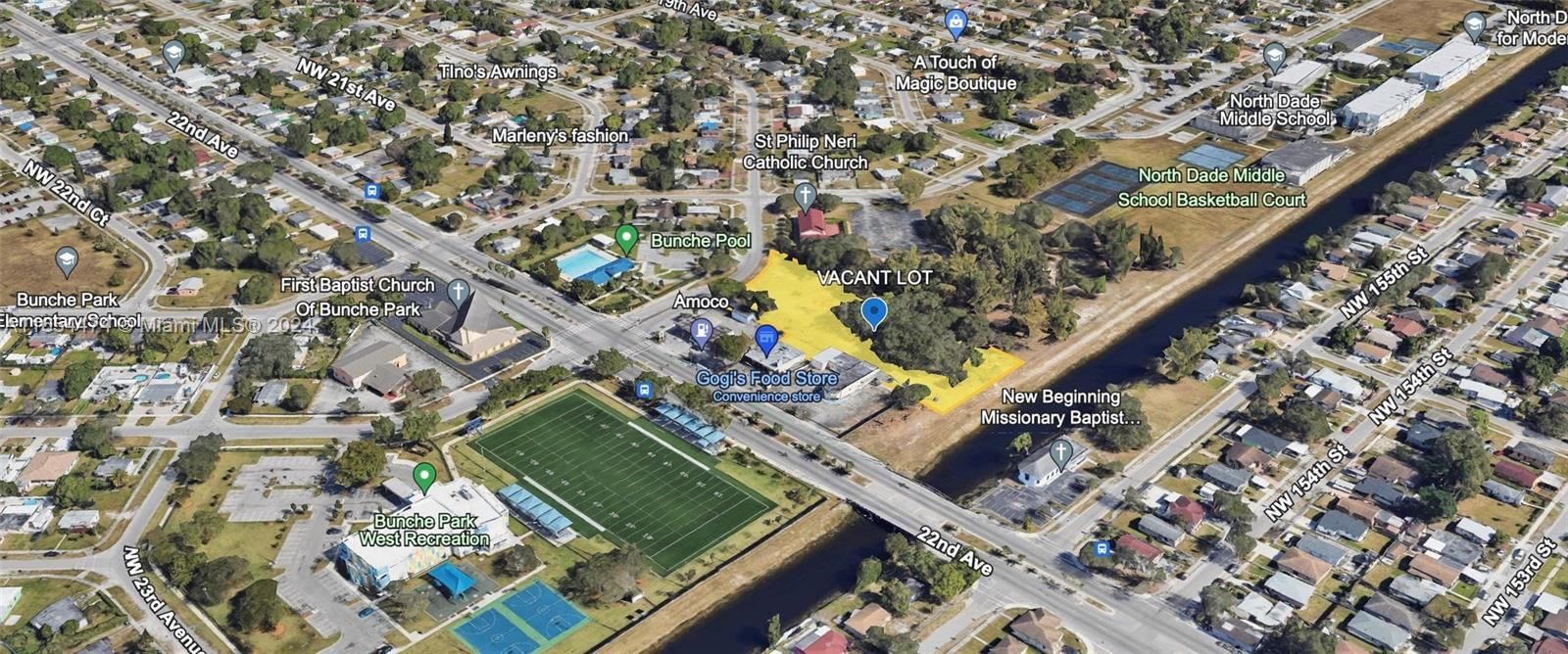 Real estate property located at E. Bunche Park Dr, Miami-dade, Bunche Park, Miami Gardens, FL