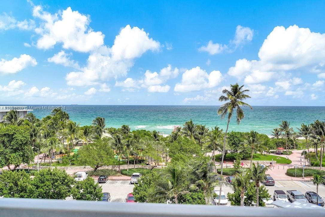 Real estate property located at 6450 Collins Ave #608, Miami-Dade, OCEAN PARK CONDO, Miami Beach, FL