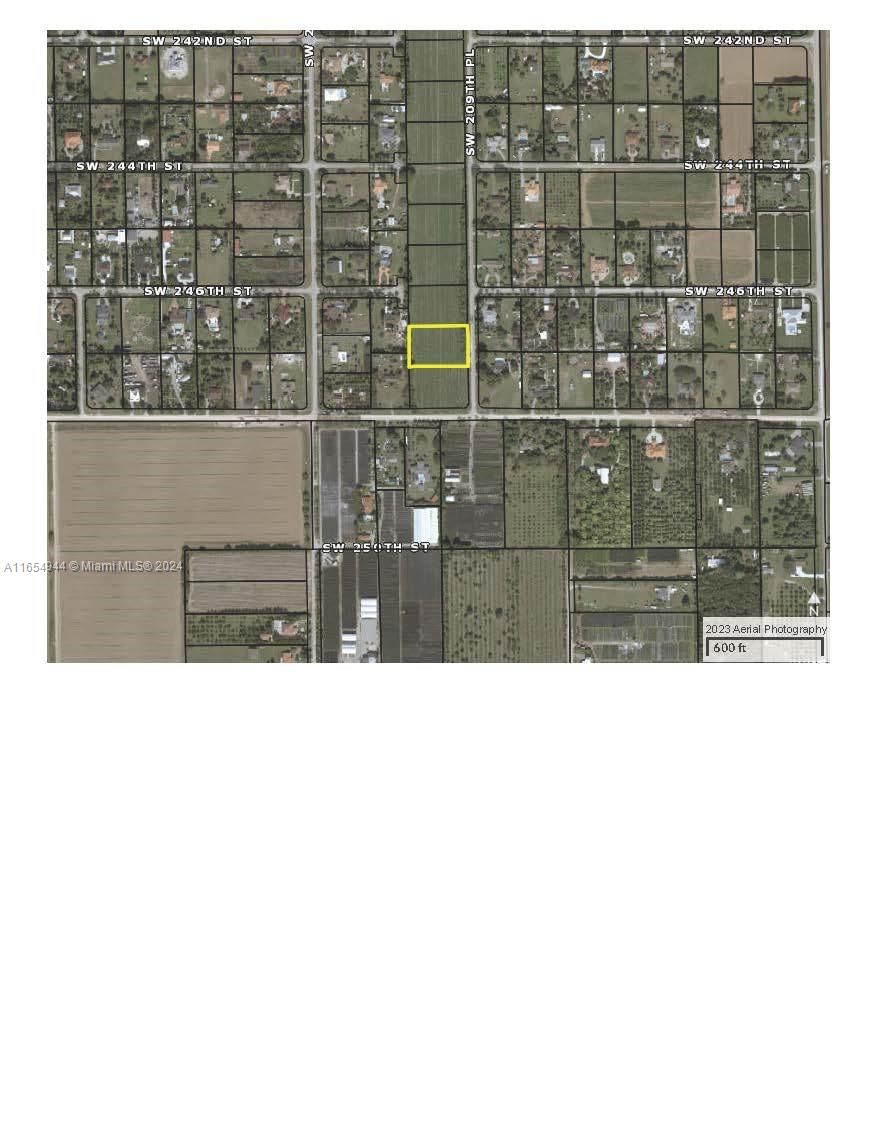 Real estate property located at 24640 209th Pl, Miami-Dade, OUTBACK RANCHES, Homestead, FL