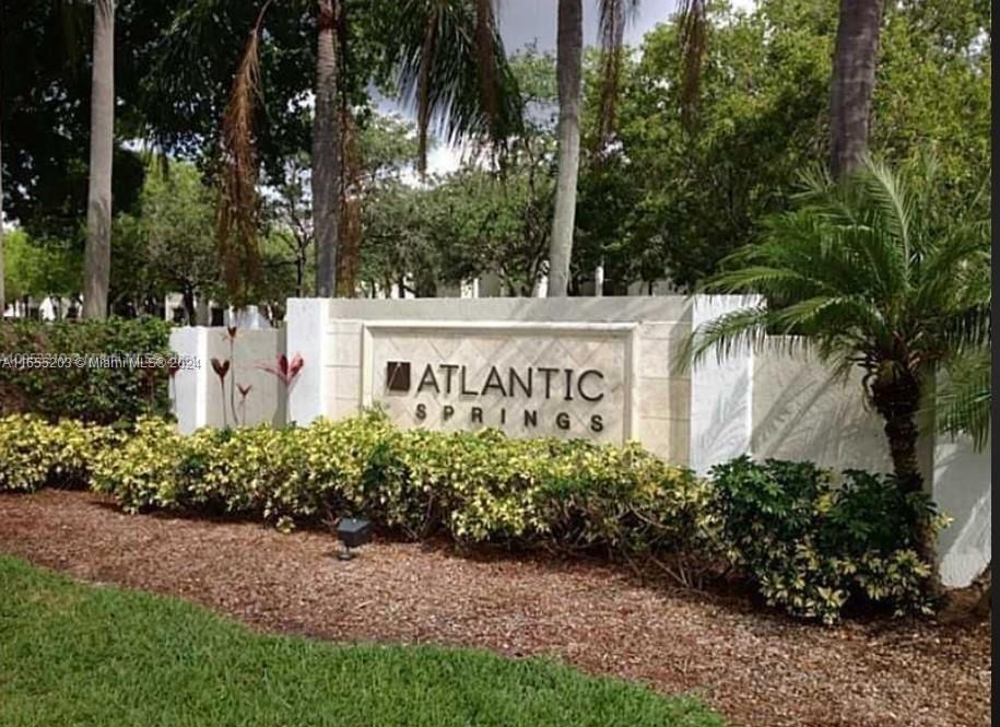 Real estate property located at 11241 Atlantic Blvd #305, Broward, Atlantic Springs Condom., Coral Springs, FL