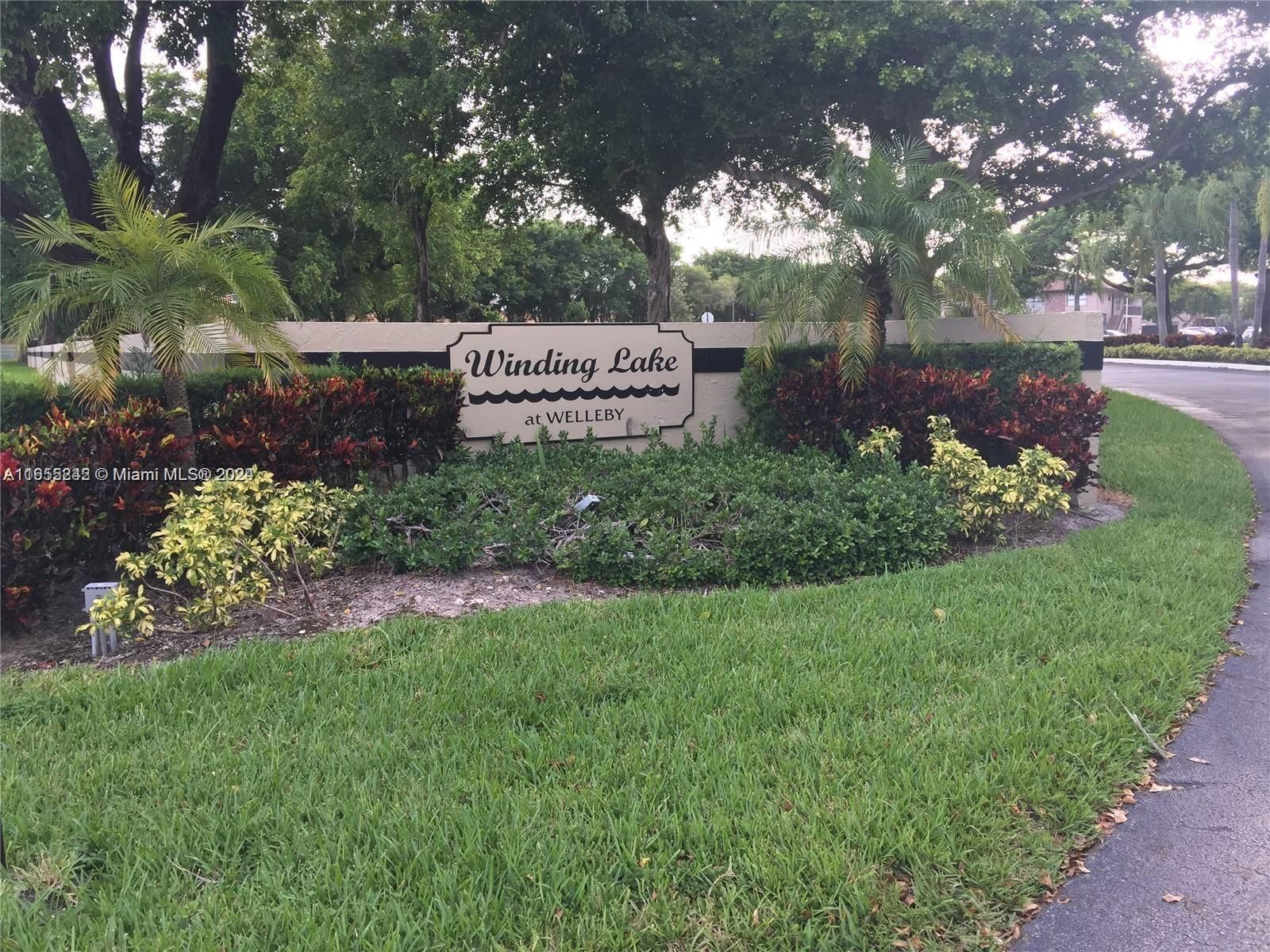 Real estate property located at 10057 Winding Lake Rd #103, Broward, WINDING LAKE AT WELLEBY C, Sunrise, FL