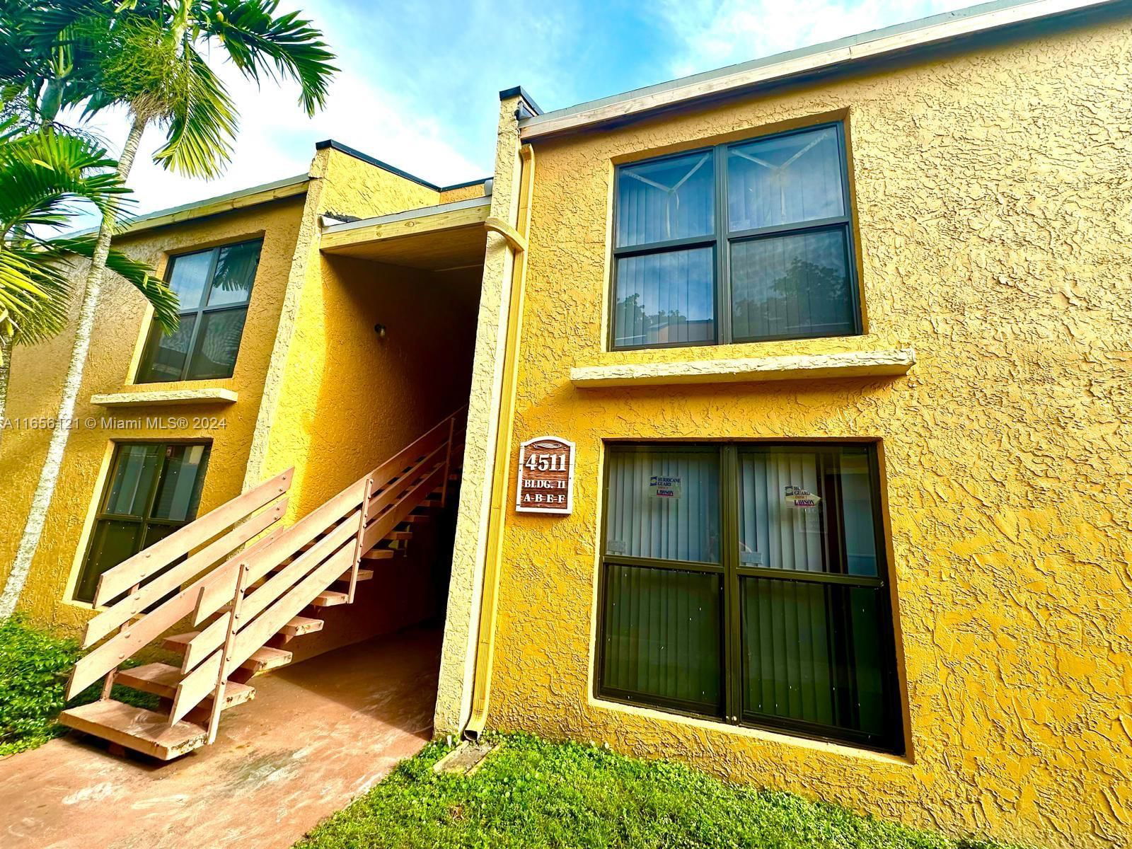 Real estate property located at 4511 Treehouse Ln B, Broward, ARBOR KEYS CONDO, Tamarac, FL