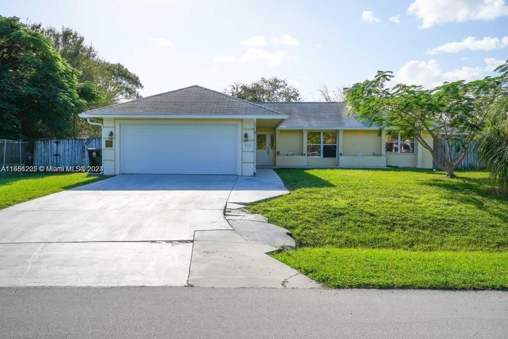 Real estate property located at 714 Lanfair St, St Lucie, PORT ST LUCIE SECTION 26, Port St. Lucie, FL