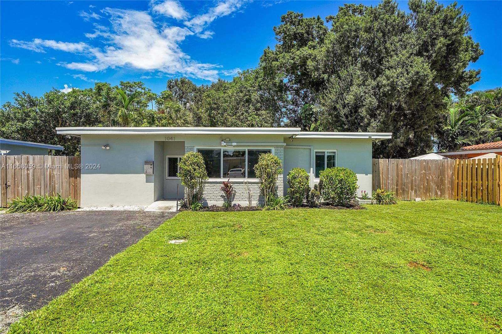 Real estate property located at 1041 29th St, Broward, OAK GROVE, Fort Lauderdale, FL