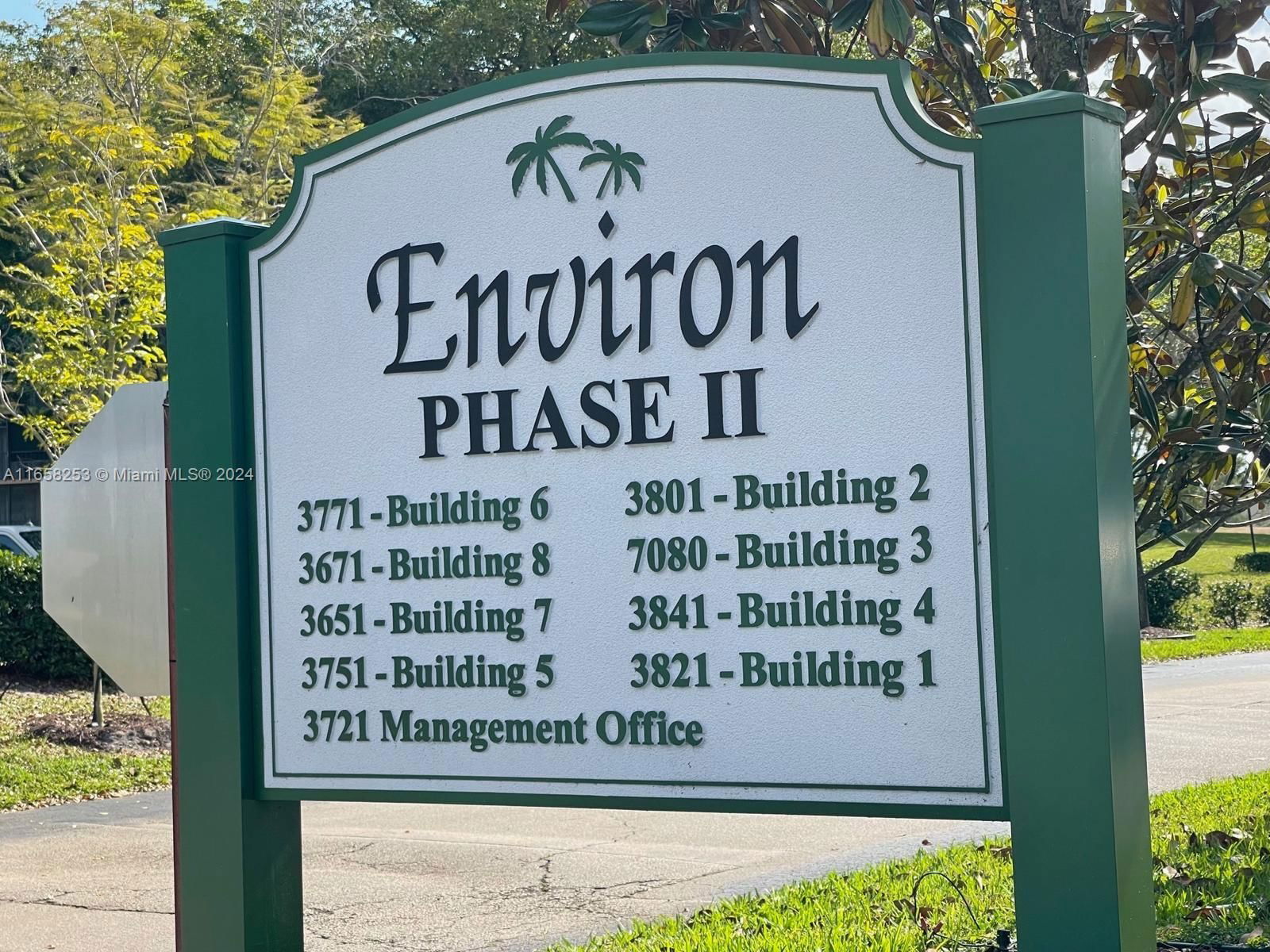 Real estate property located at 3771 Environ Blvd #152, Broward, CONDOMINIUM 6 OF ENVIRON, Lauderhill, FL