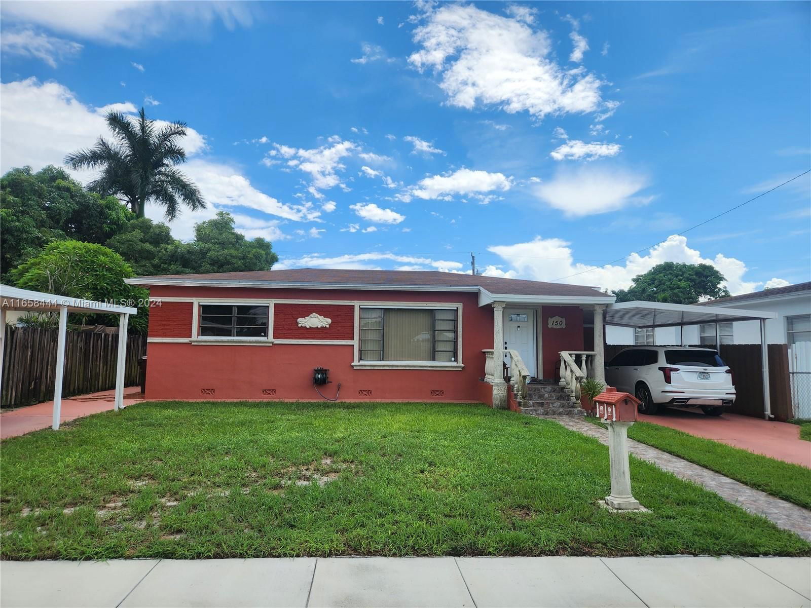 Real estate property located at 150 38th St, Miami-Dade, WEMBLEY PARK, Hialeah, FL