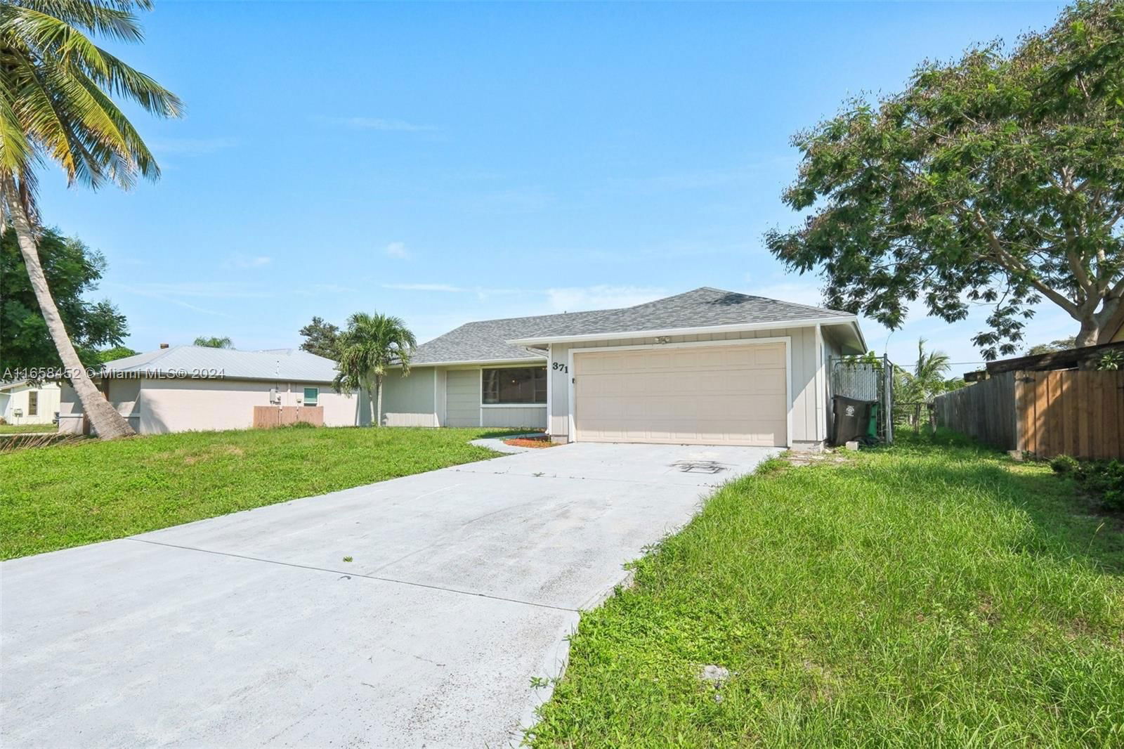 Real estate property located at 371 Fairchild Ave, St Lucie, PORT ST LUCIE SECTION 18, Port St. Lucie, FL