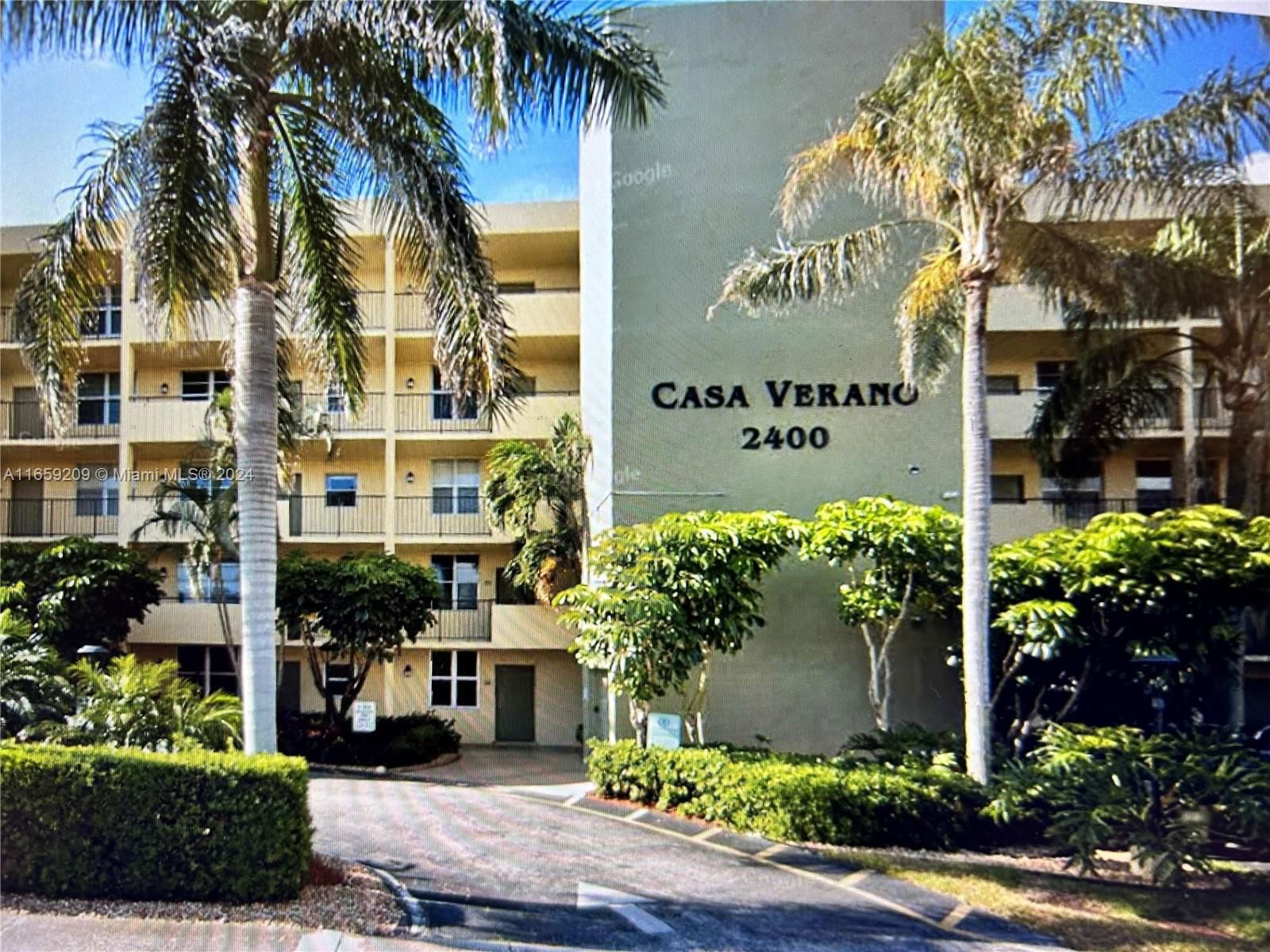 Real estate property located at , Broward, CASA VERANO CONDO, Pompano Beach, FL