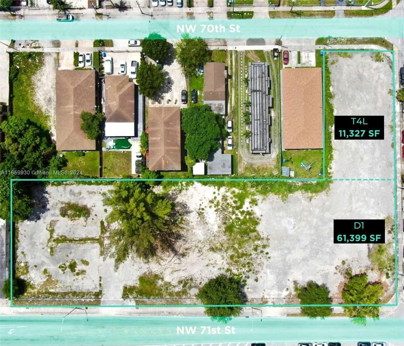 Real estate property located at 740 71st St, Miami-Dade, 740 NW 71st St, Miami, FL