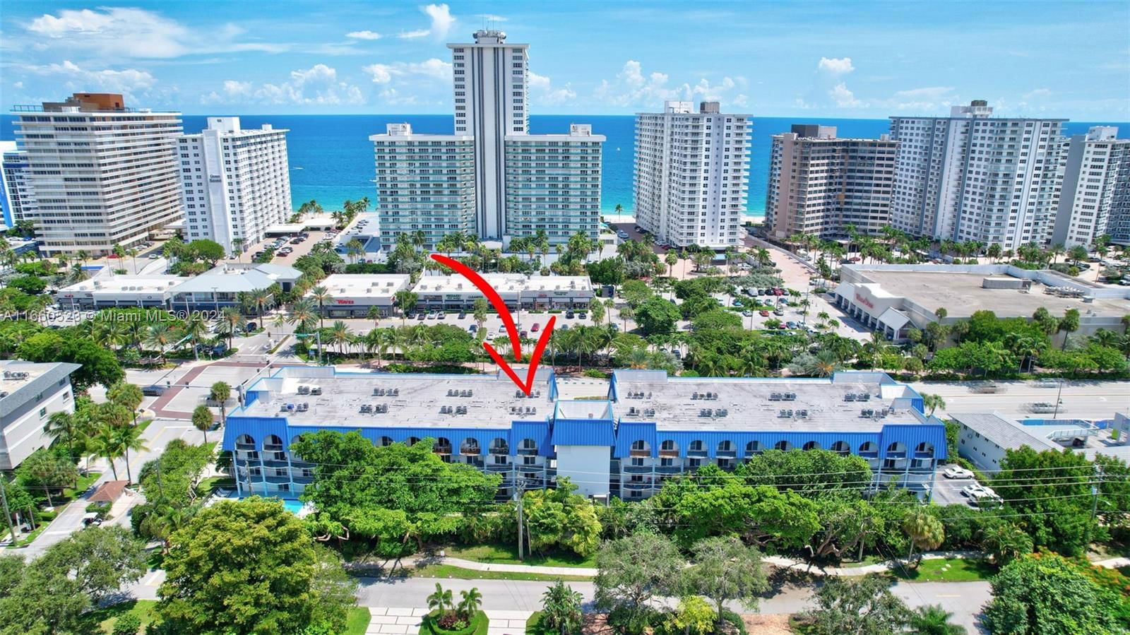 Real estate property located at 3909 Ocean Blvd #202, Broward, TOP OF THE MILE SOUTH, Fort Lauderdale, FL