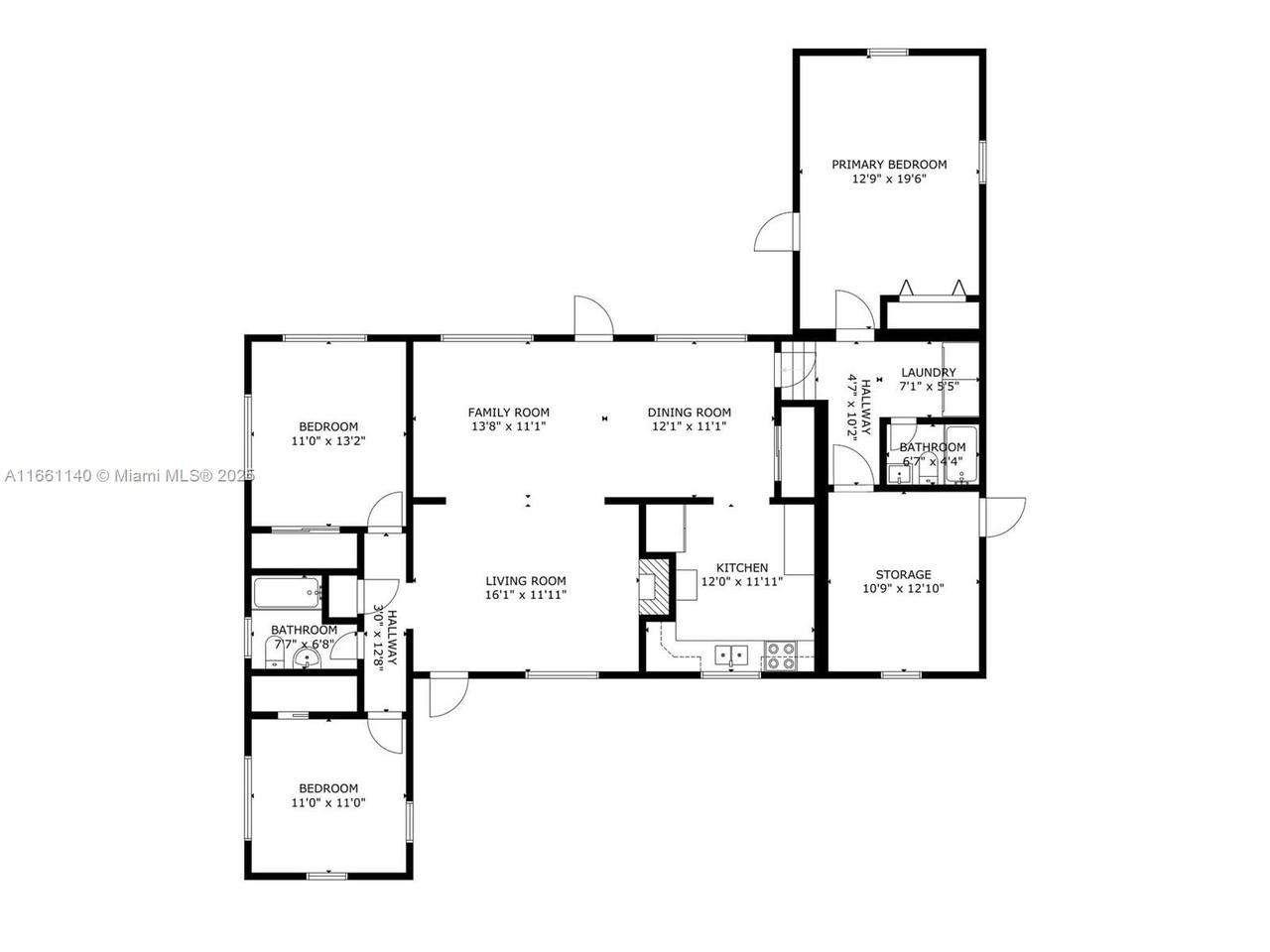Real estate property located at 2380 7th St, Miami-dade, Beatrice Sub, Miami, FL