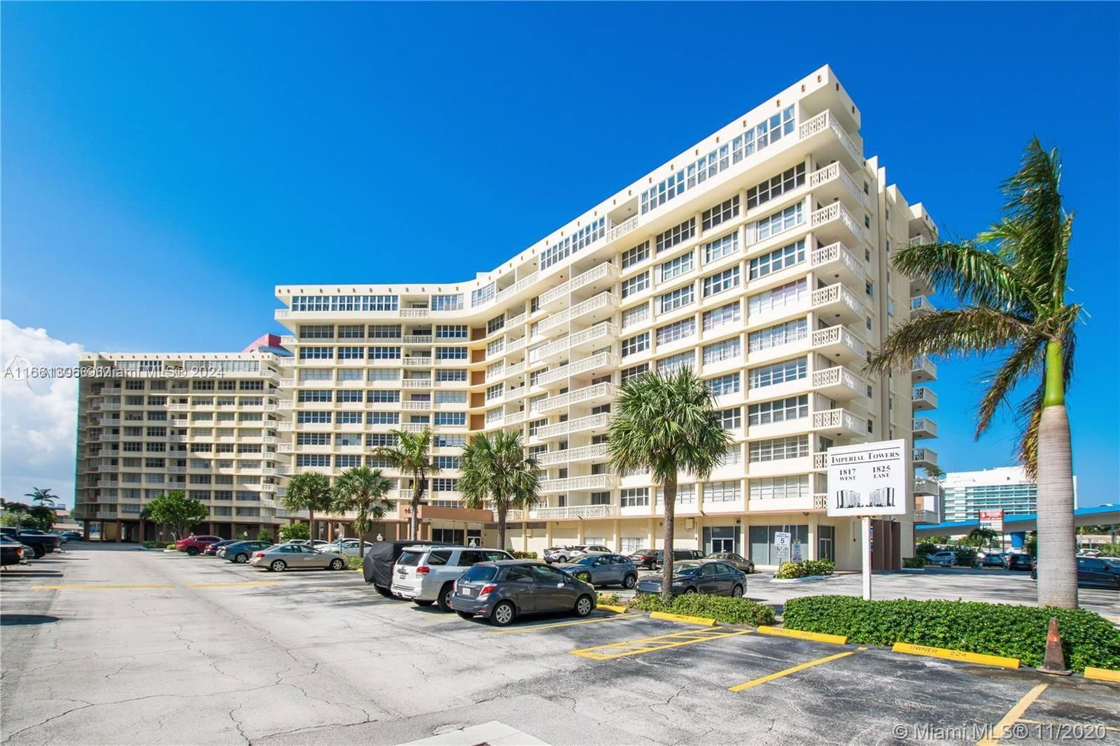 Real estate property located at 1825 Ocean Dr #814, Broward, IMPERIAL TOWERS CONDO, Hallandale Beach, FL