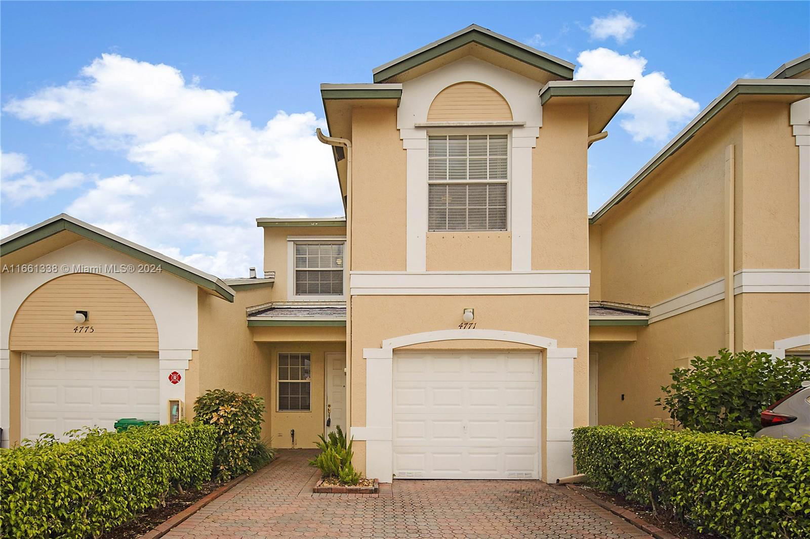 Real estate property located at 4771 117th Ave #4771, Broward, WYNDHAM LAKES EAST, Coral Springs, FL