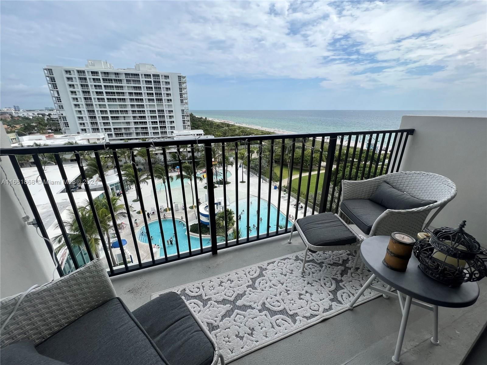 Real estate property located at 9273 Collins Ave #706, Miami-Dade, MANATEE CONDO, Surfside, FL