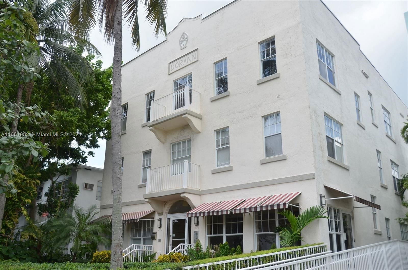 Real estate property located at 1244 Pennsylvania Ave #104, Miami-Dade, DORANN CONDO, Miami Beach, FL