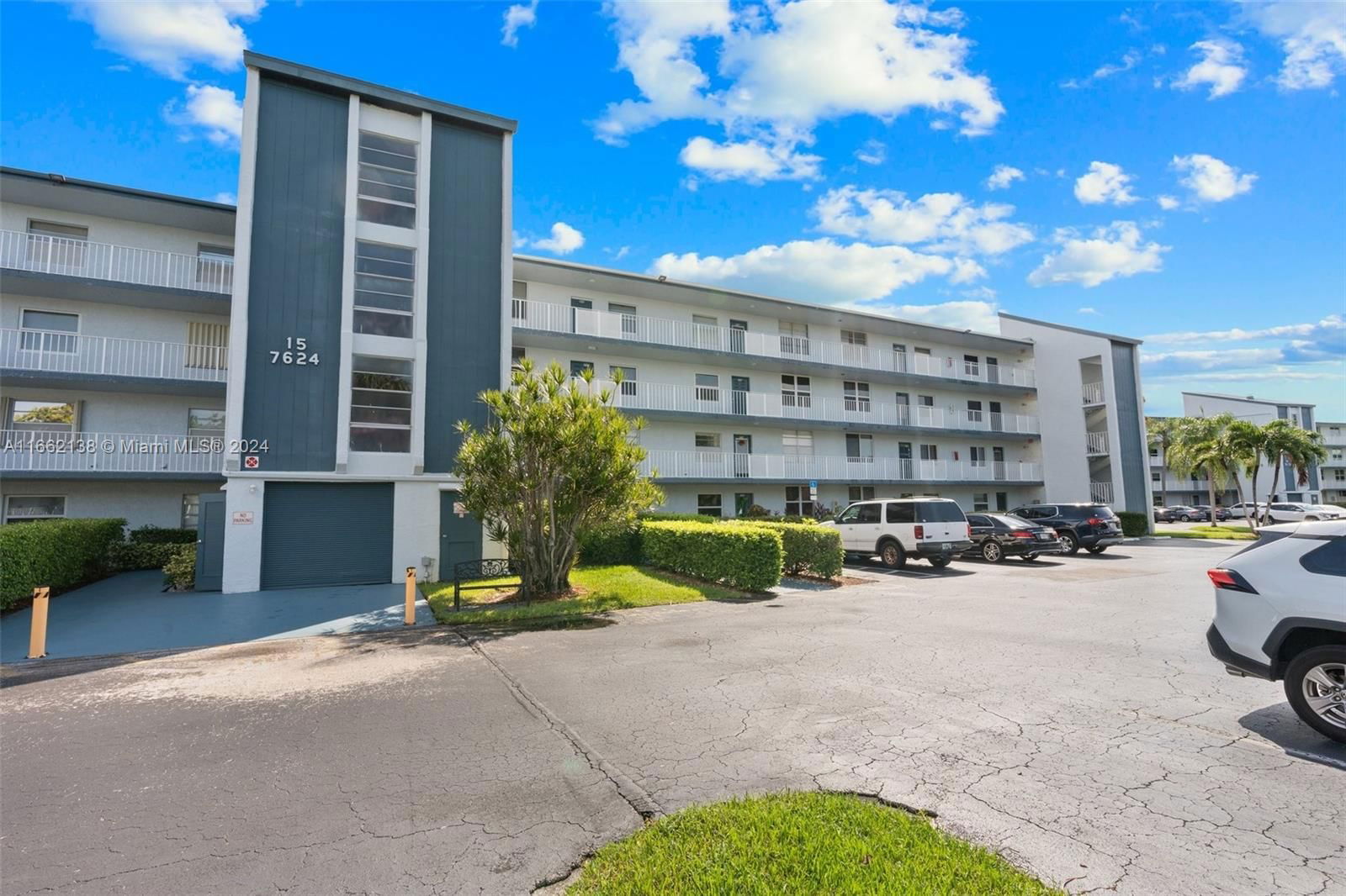 Real estate property located at 7624 18th St #106, Broward, 15 OF PALM SPRINGS 2 COND, Margate, FL