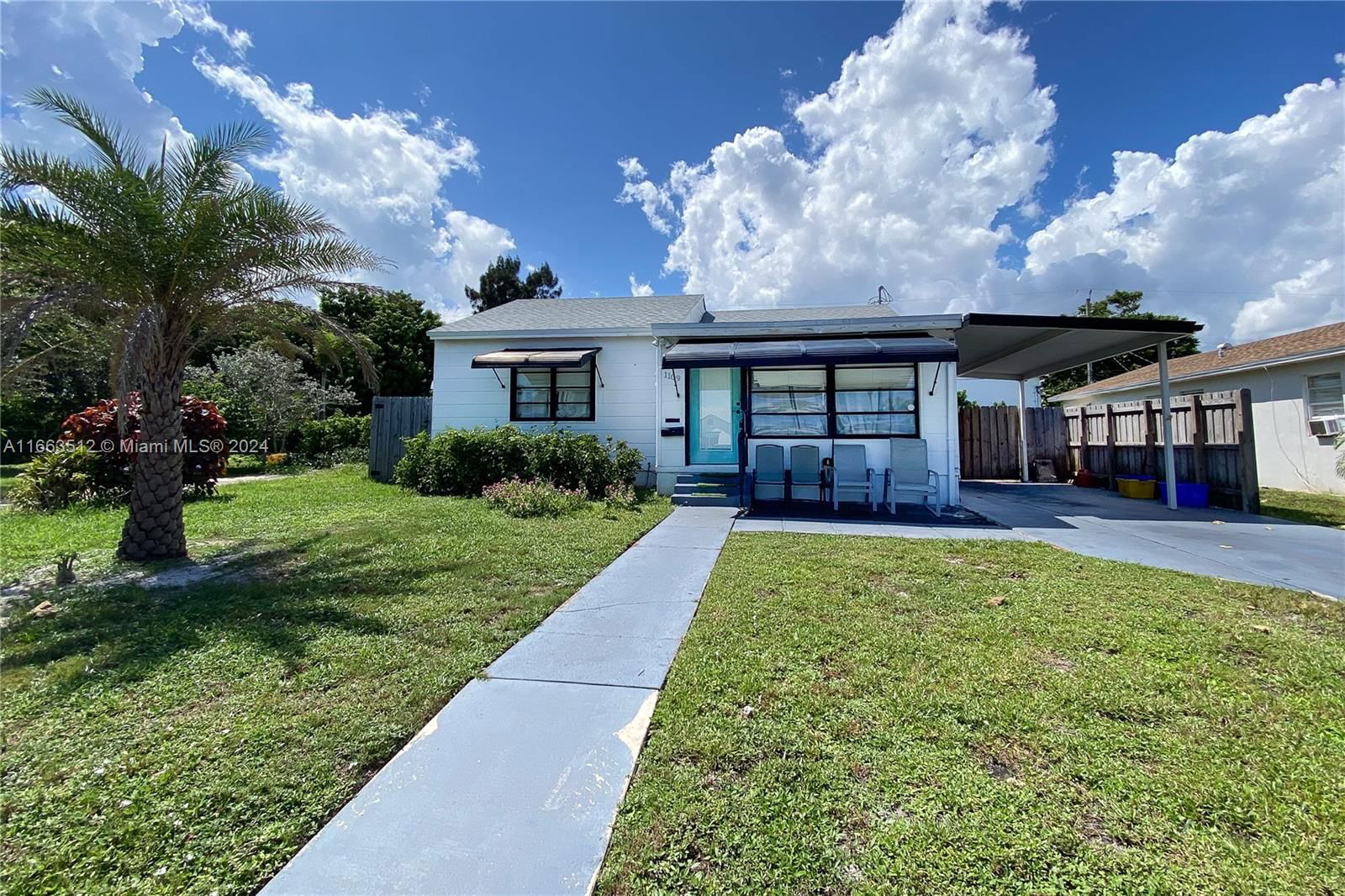 Real estate property located at 1109 M St, Palm Beach, LAKE WORTH TOWN OF ADD 1, Lake Worth, FL