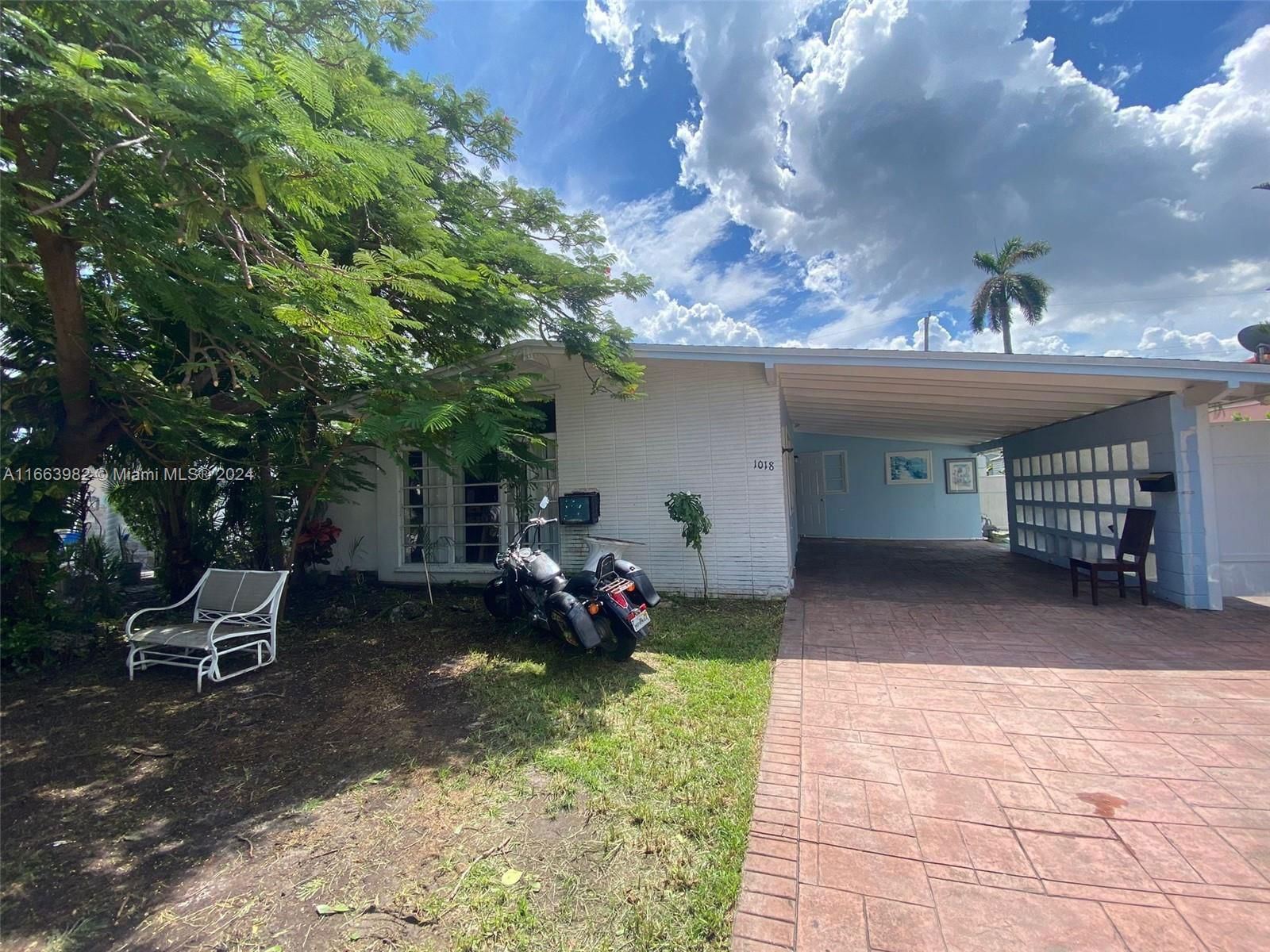 Real estate property located at 1018 7th St, Broward, GULFSTREAM ESTATES NO 2, Hallandale Beach, FL