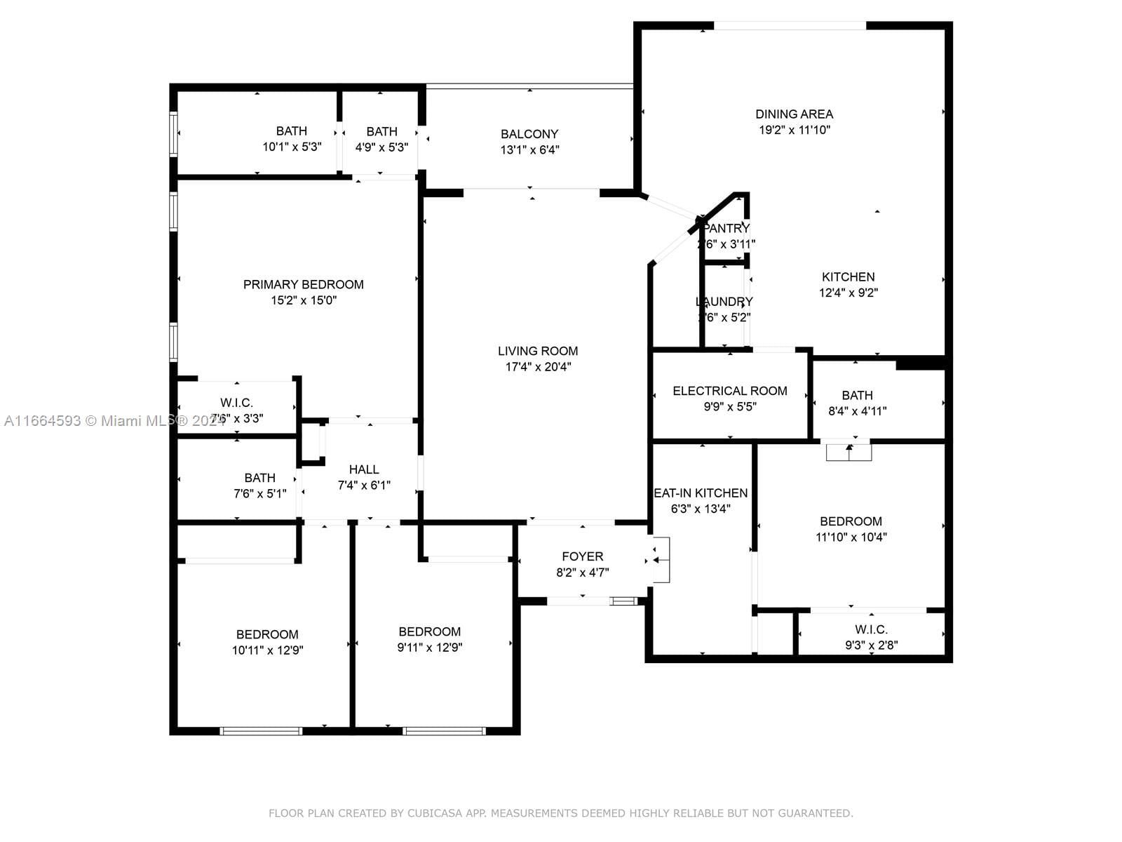 Real estate property located at 12406 214th Ter, Miami-dade, Jesslyn Subdivision, Miami, FL