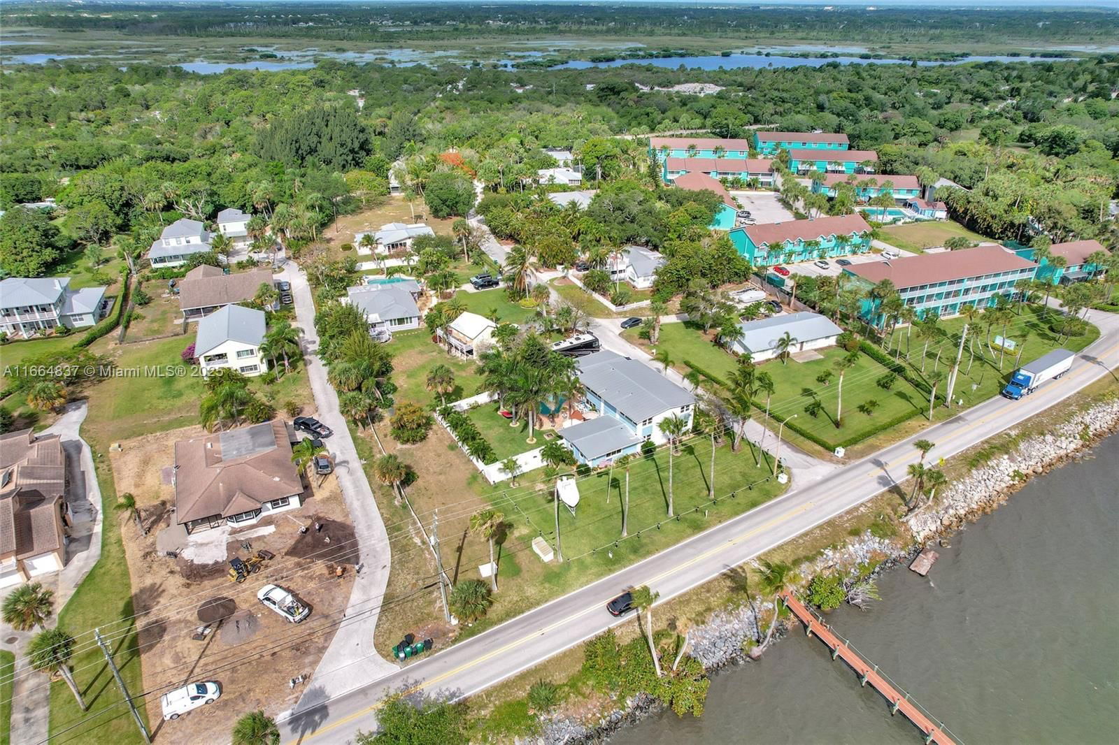 Real estate property located at 13549 Indian River Dr, St Lucie, Resubdivision Of 9/10-37-, Jensen Beach, FL