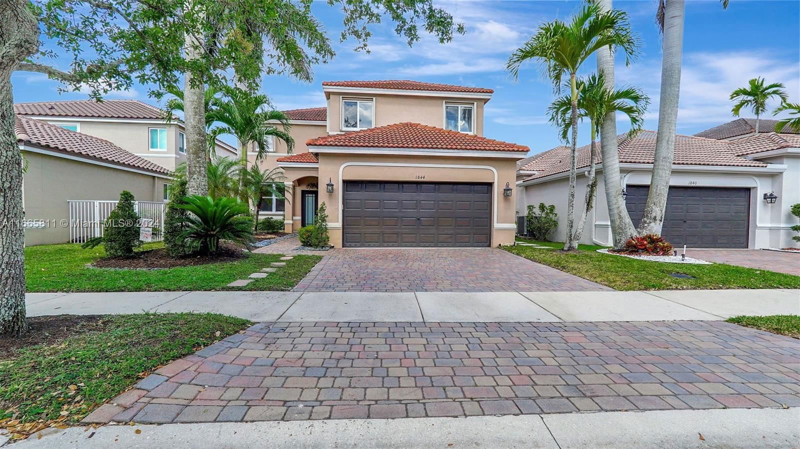 Real estate property located at 1844 Aspen Ln, Broward, SECTOR 2- PARCELS 21B 22, Weston, FL