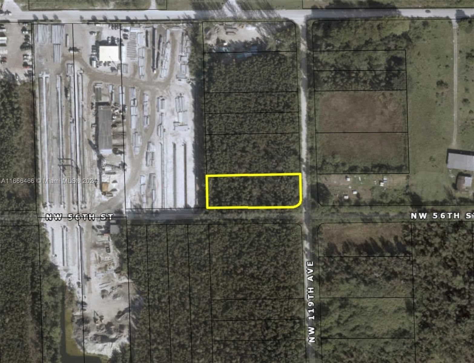 Real estate property located at 119th Ave NW 56th St, Miami-Dade, GREEN HAVEN ACRES, Unincorporated Dade, FL