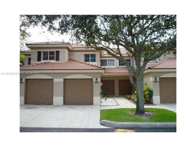 Real estate property located at 2405 97th Ter #2405, Broward, ROYAL TOWNHOMES, Pembroke Pines, FL