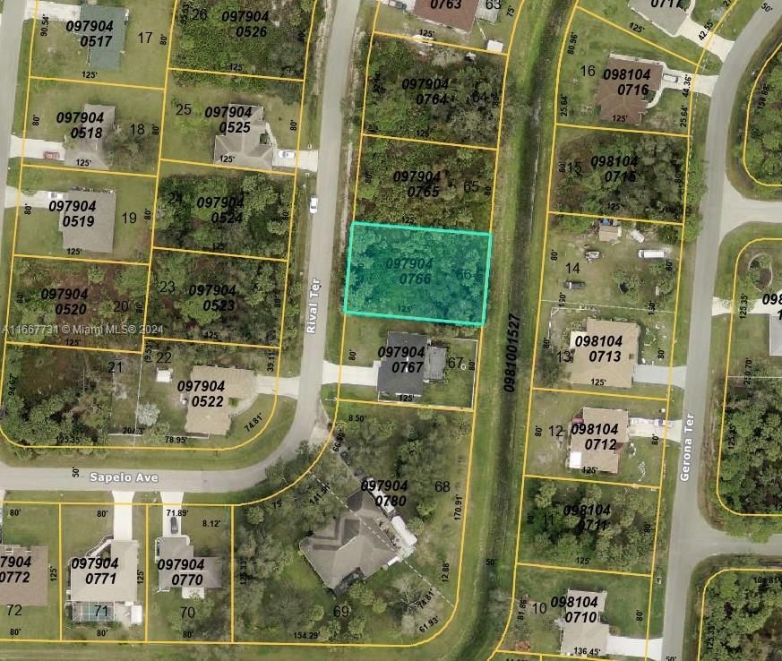 Real estate property located at 0 SAPELO AVE, Sarasota, 1527 - PORT CHARLOTTE SUB, North Port, FL