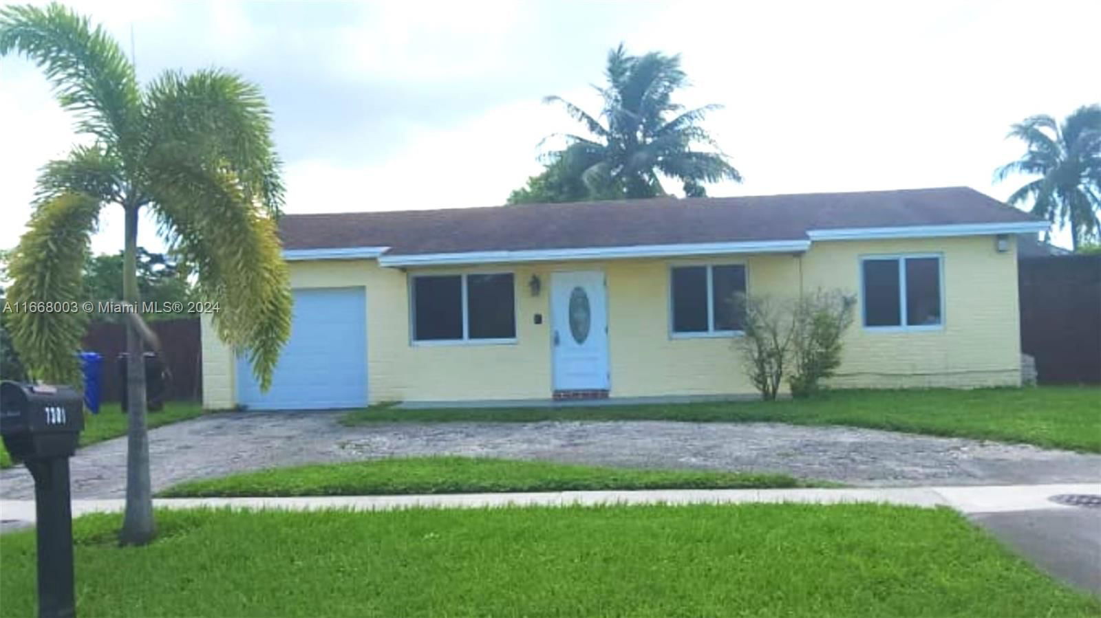 Real estate property located at 7301 8th St, Broward, LAUDERDALE NORTH PARK, North Lauderdale, FL