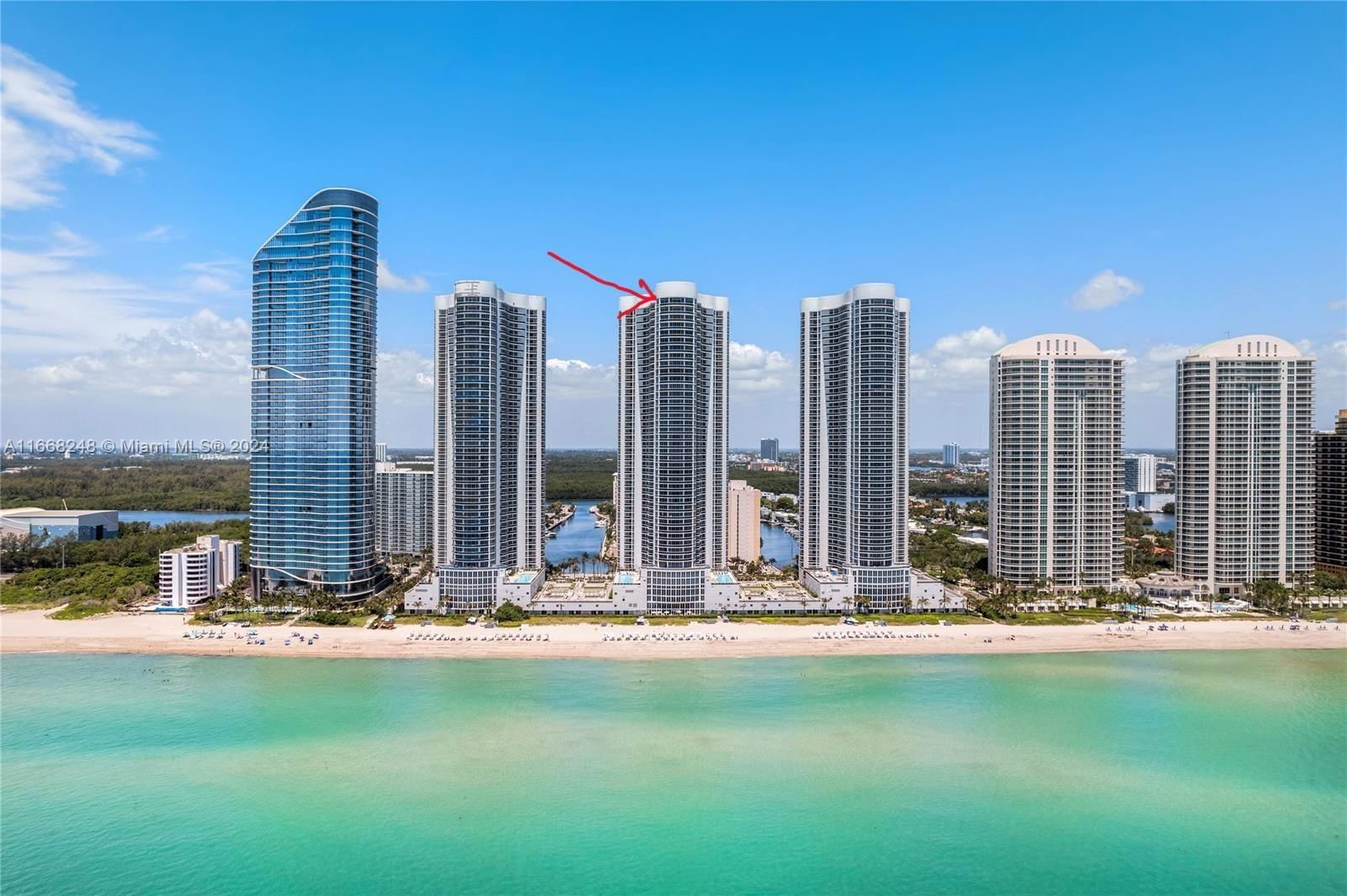 Real estate property located at 15901 Collins Ave #4301, Miami-Dade, TDR TOWER II CONDO, Sunny Isles Beach, FL