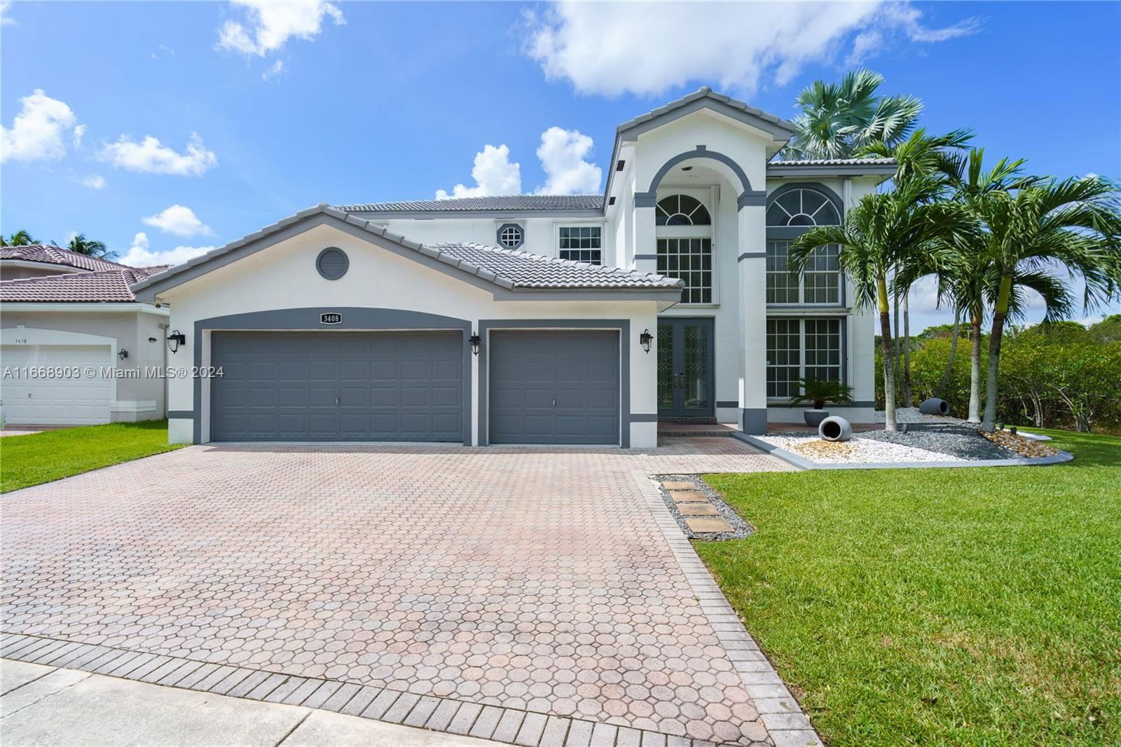 Real estate property located at 3408 175th Ave, Broward, SILVER LAKES PHASE III RE, Miramar, FL