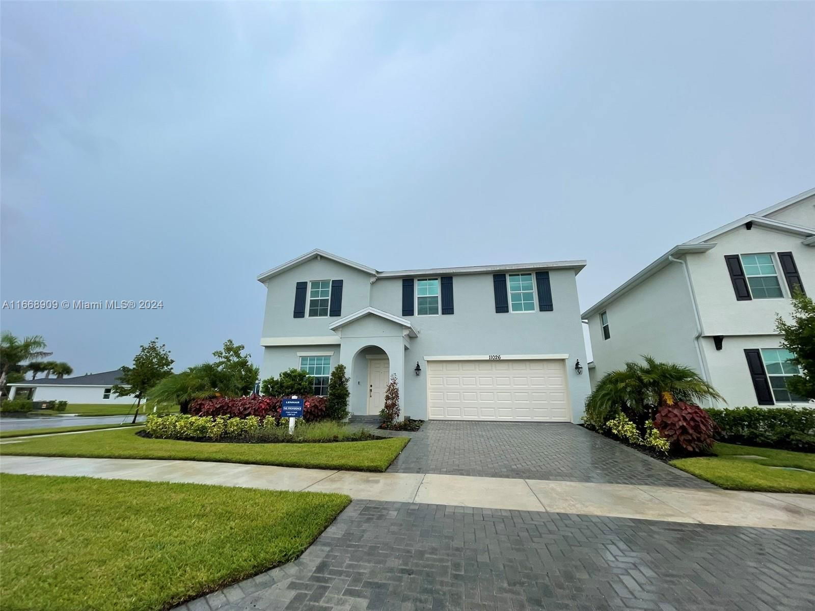 Real estate property located at 11026 Pondside Ln, St Lucie, LTC RANCH WEST PHASE 1, Port St. Lucie, FL