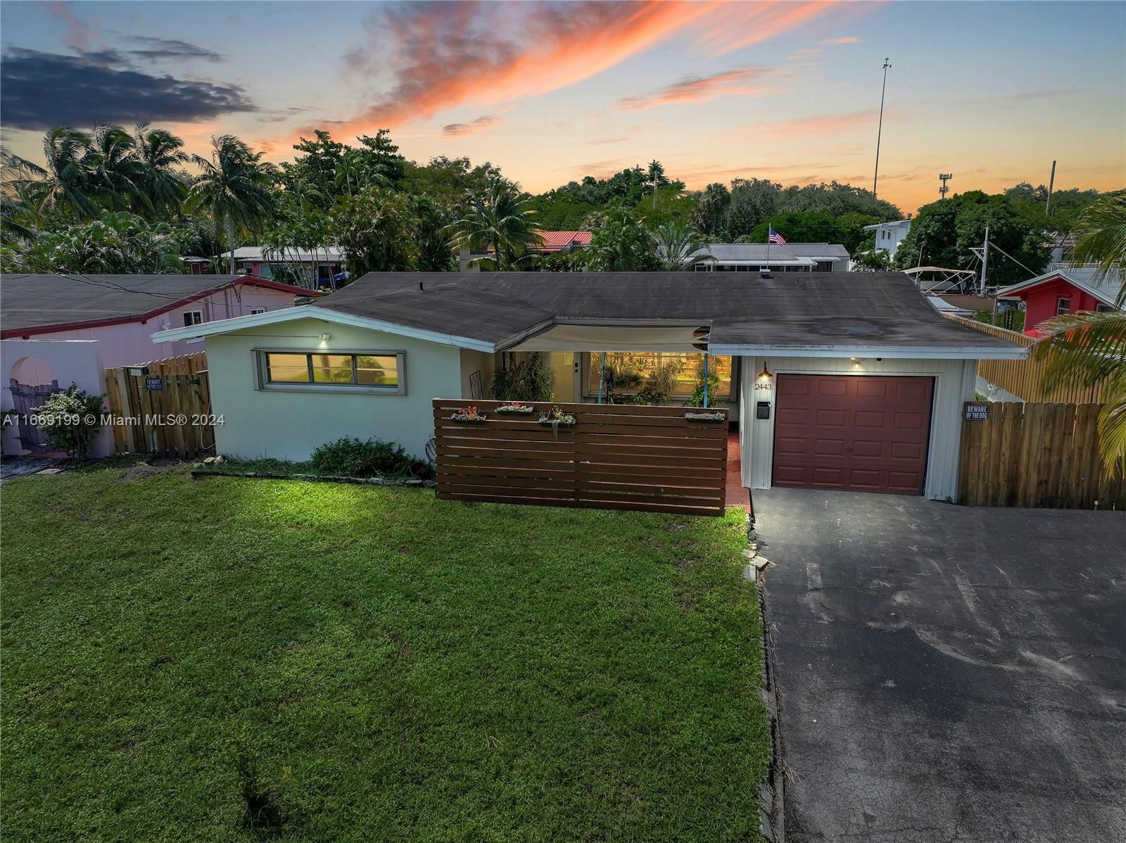 Real estate property located at 2443 Tortugas Ln, Broward, LAUDERDALE ISLES NO 2-BLK, Fort Lauderdale, FL