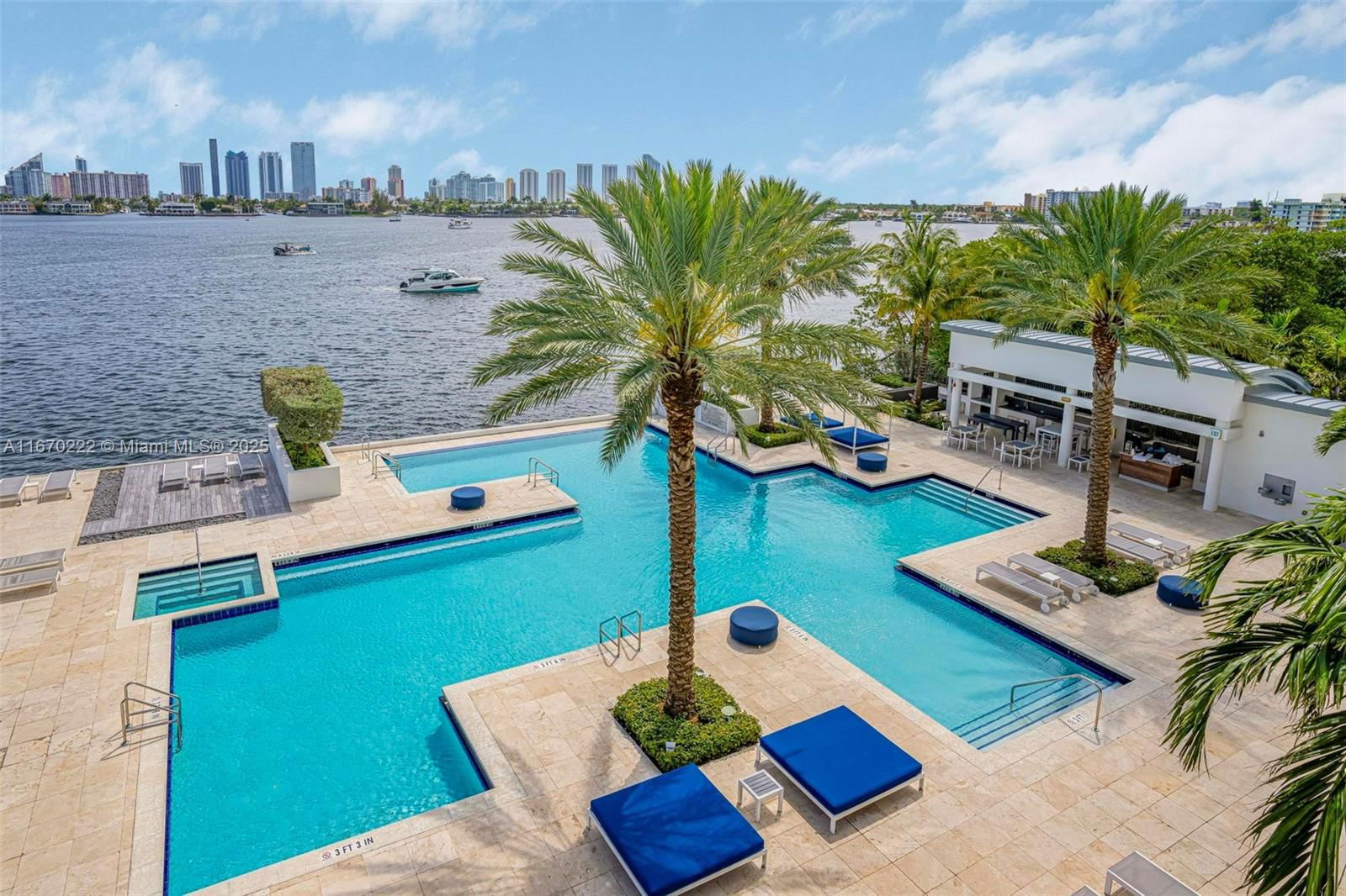 Real estate property located at 17111 Biscayne Blvd #309, Miami-dade, Marina Palms Residences S, North Miami Beach, FL