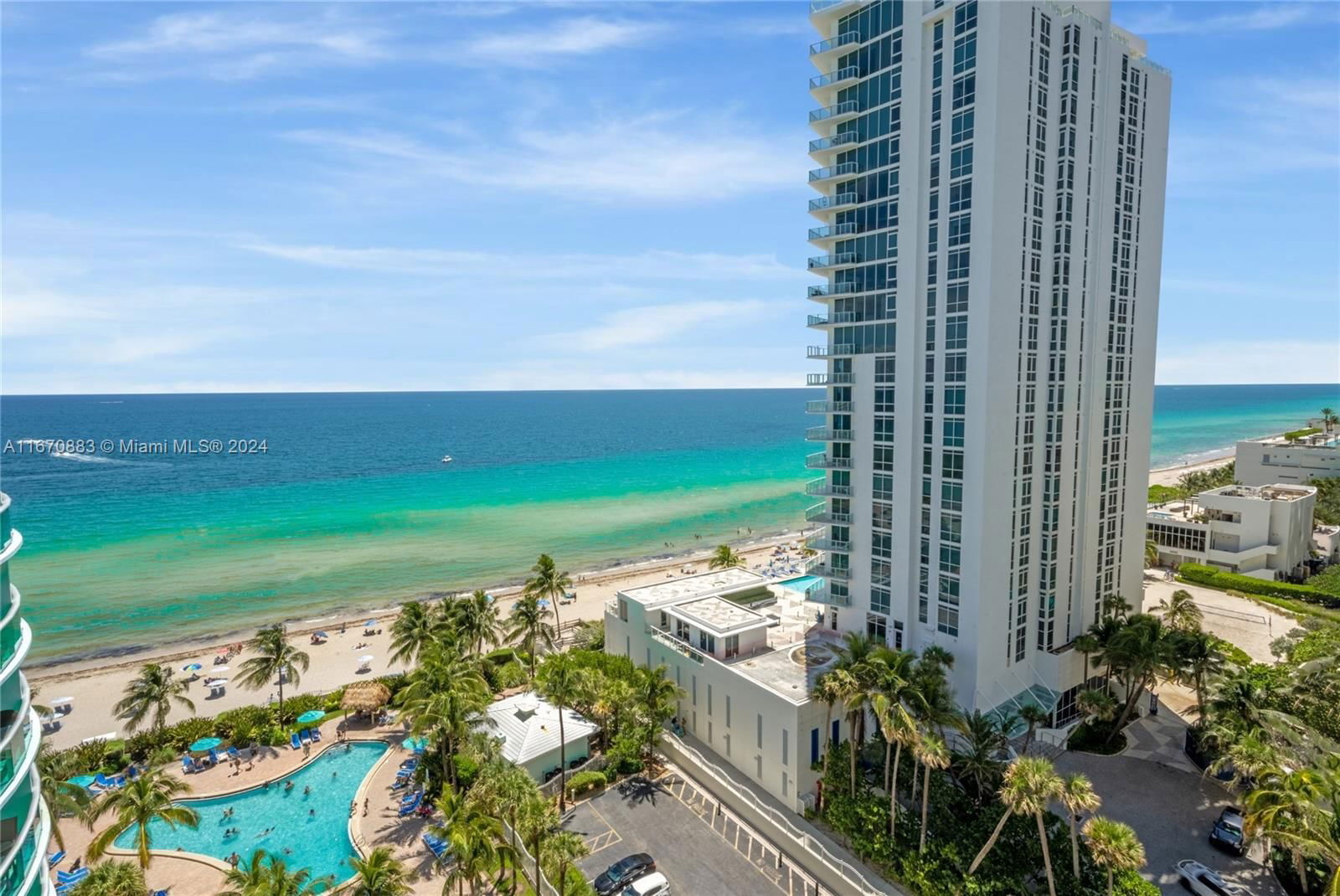 Real estate property located at 3901 Ocean Dr #14L, Broward, TIDES ON HOLLYWOOD BEACH, Hollywood, FL