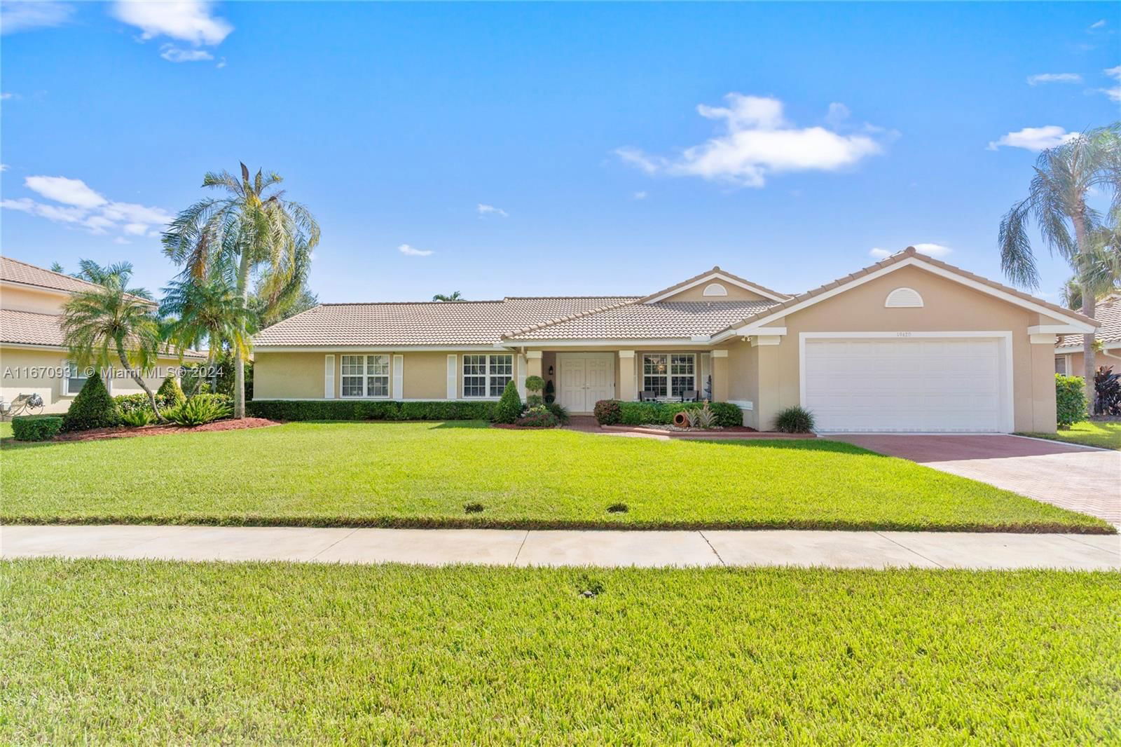 Real estate property located at 19420 6th St, Broward, PASADENA AT CHAPEL TRAIL, Pembroke Pines, FL