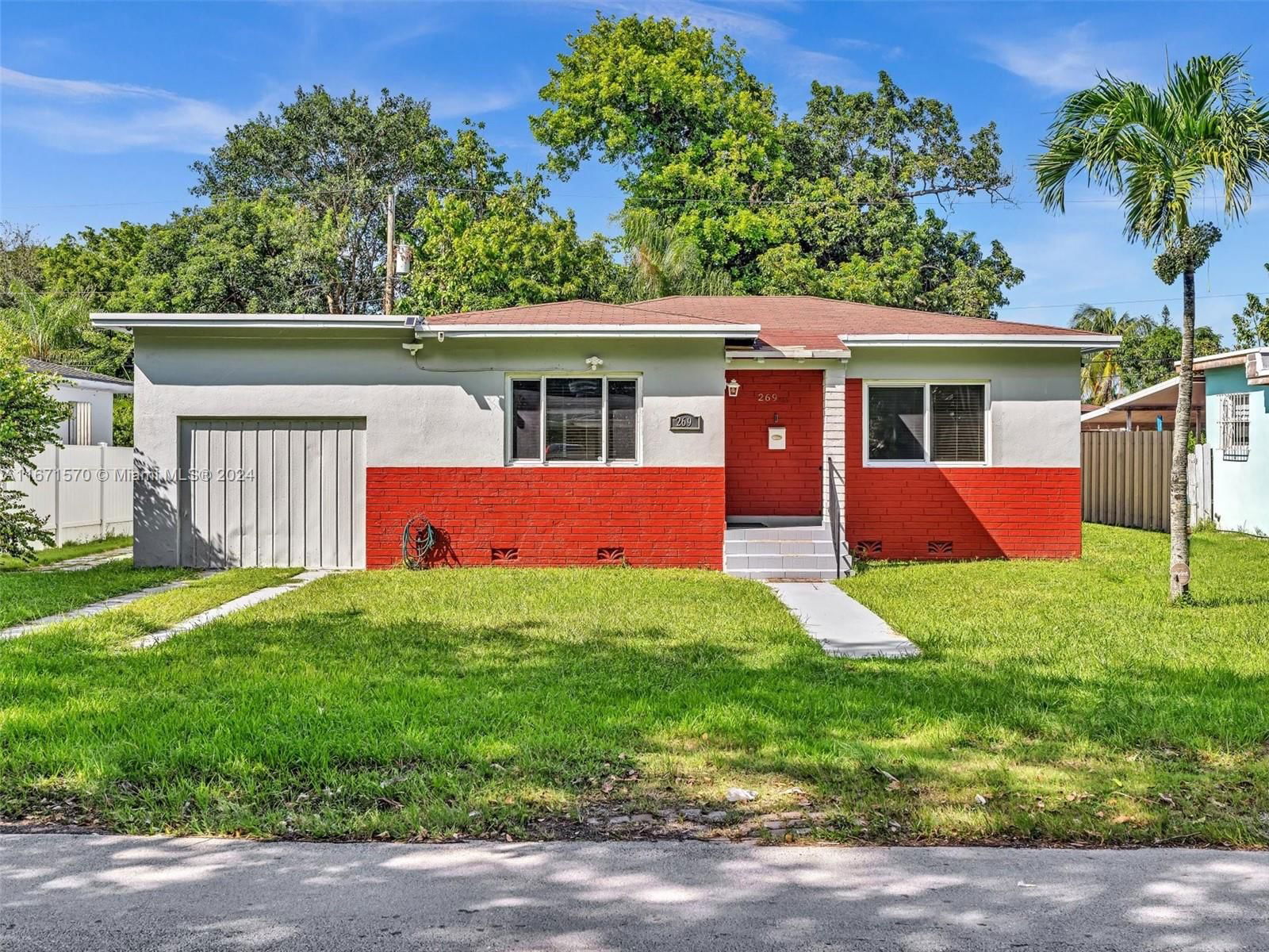 Real estate property located at 269 114th St, Miami-Dade, YANCEY SUB, Miami, FL