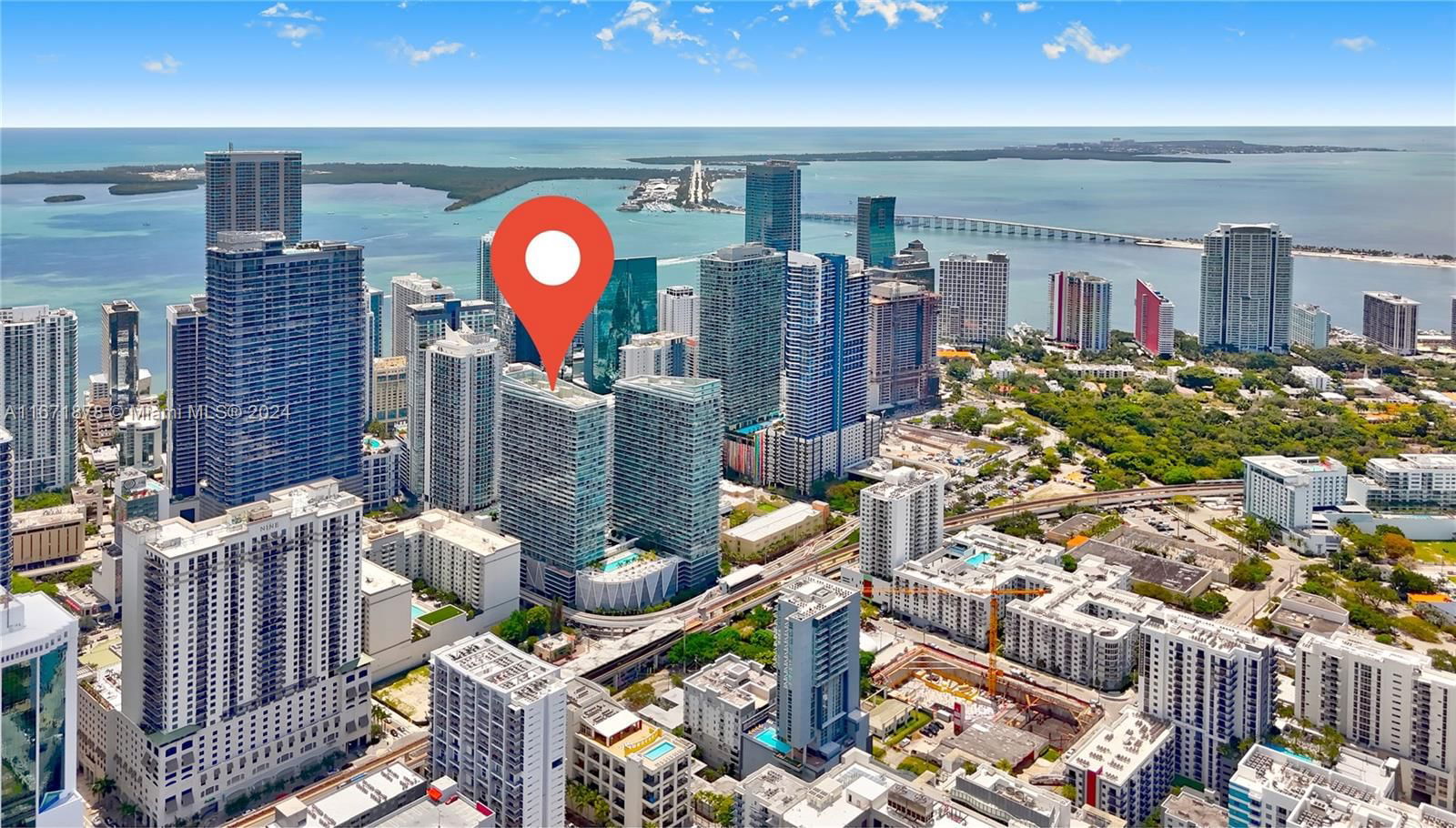 Real estate property located at 1111 1st Ave #2814-N, Miami-Dade, THE AXIS ON BRICKELL II C, Miami, FL