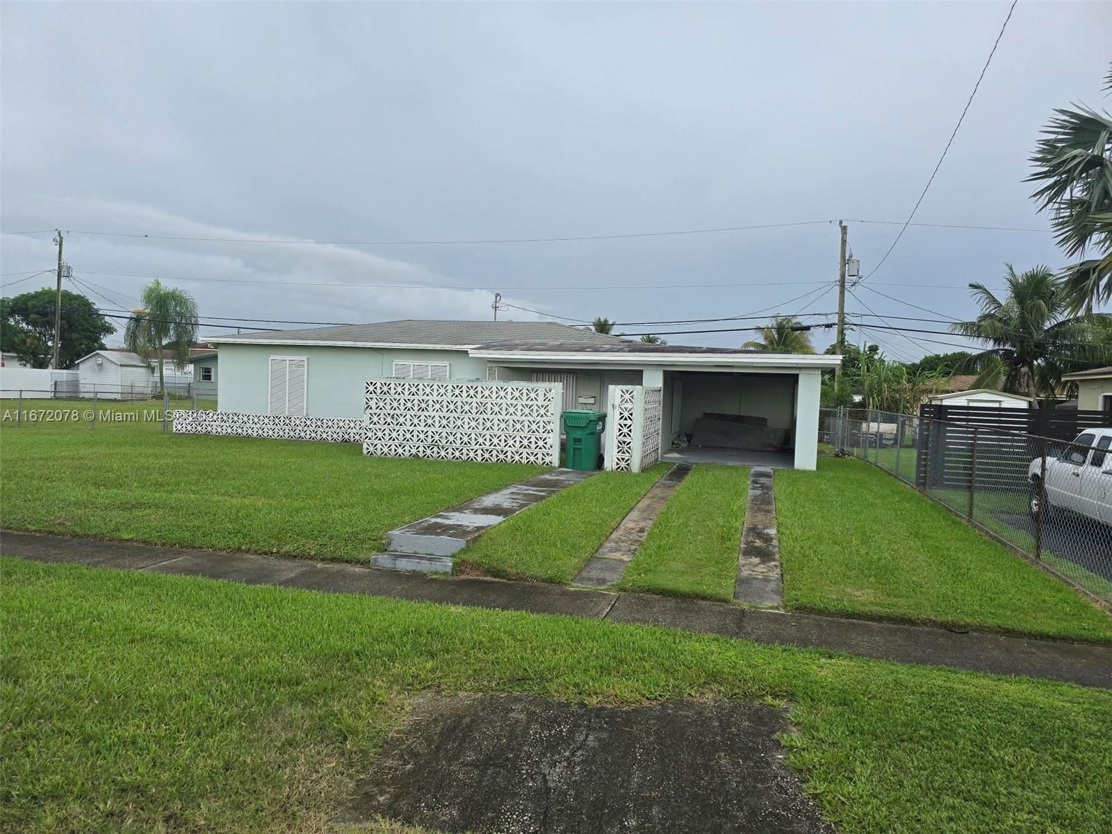 Real estate property located at 14960 Buchanan St, Miami-Dade, RICHMOND HEIGHTS, Miami, FL